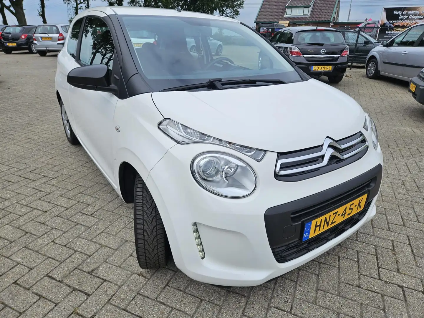 Citroen C1 1.0 VTi Feel. 2020. Airco/Cruise/LED/CV/Elektrisch Blanco - 2
