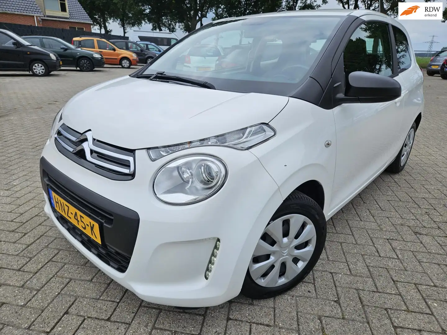 Citroen C1 1.0 VTi Feel. 2020. Airco/Cruise/LED/CV/Elektrisch Blanco - 1