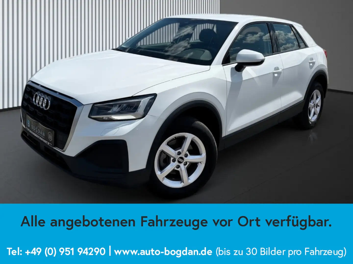 Audi Q2 30 TFSI LED*SHZ*Navi via App*adapt.Tempomat Weiß - 2