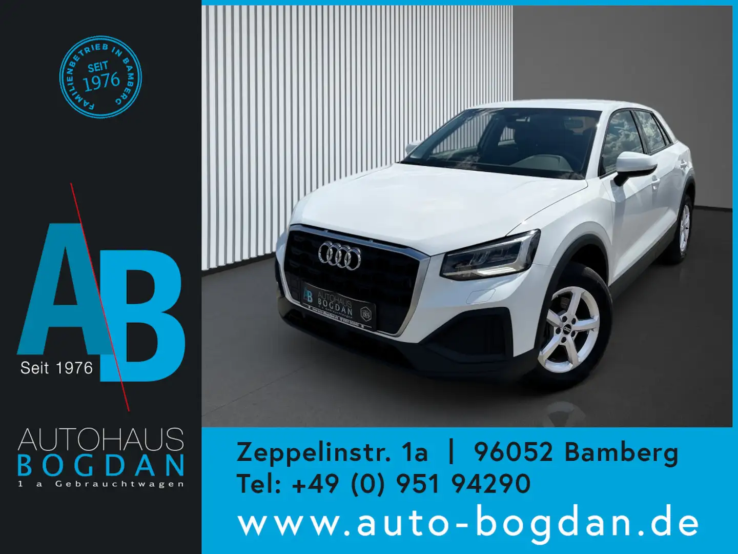 Audi Q2 30 TFSI LED*SHZ*Navi via App*adapt.Tempomat Weiß - 1