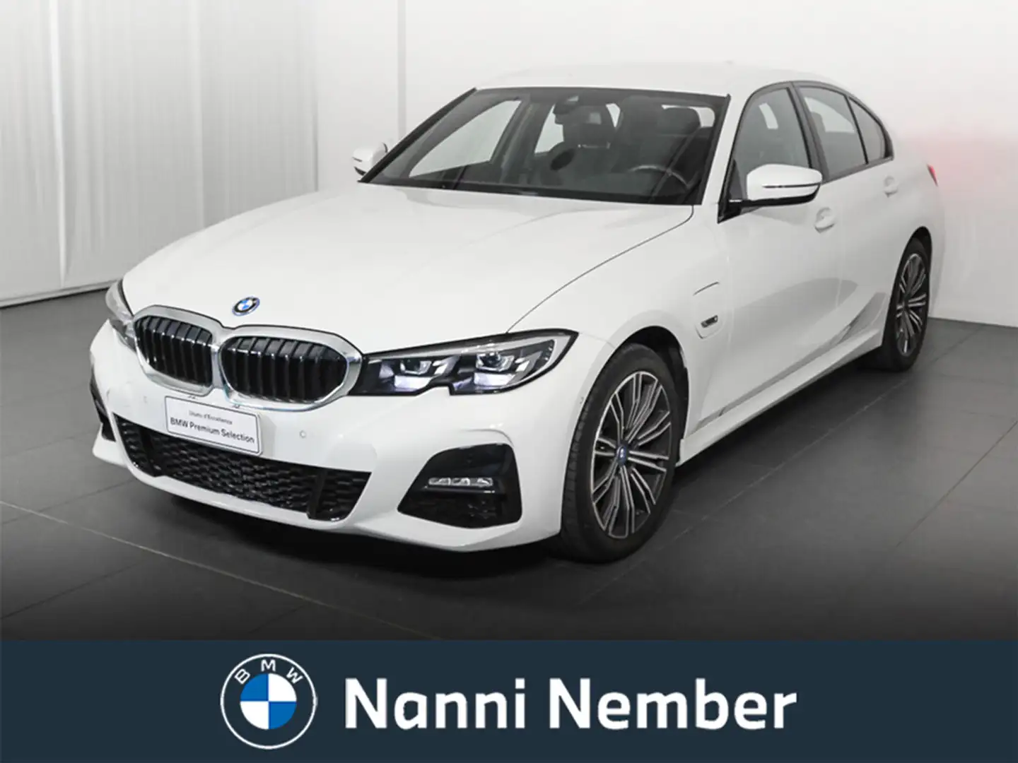 BMW 320 320e Msport Blanc - 1