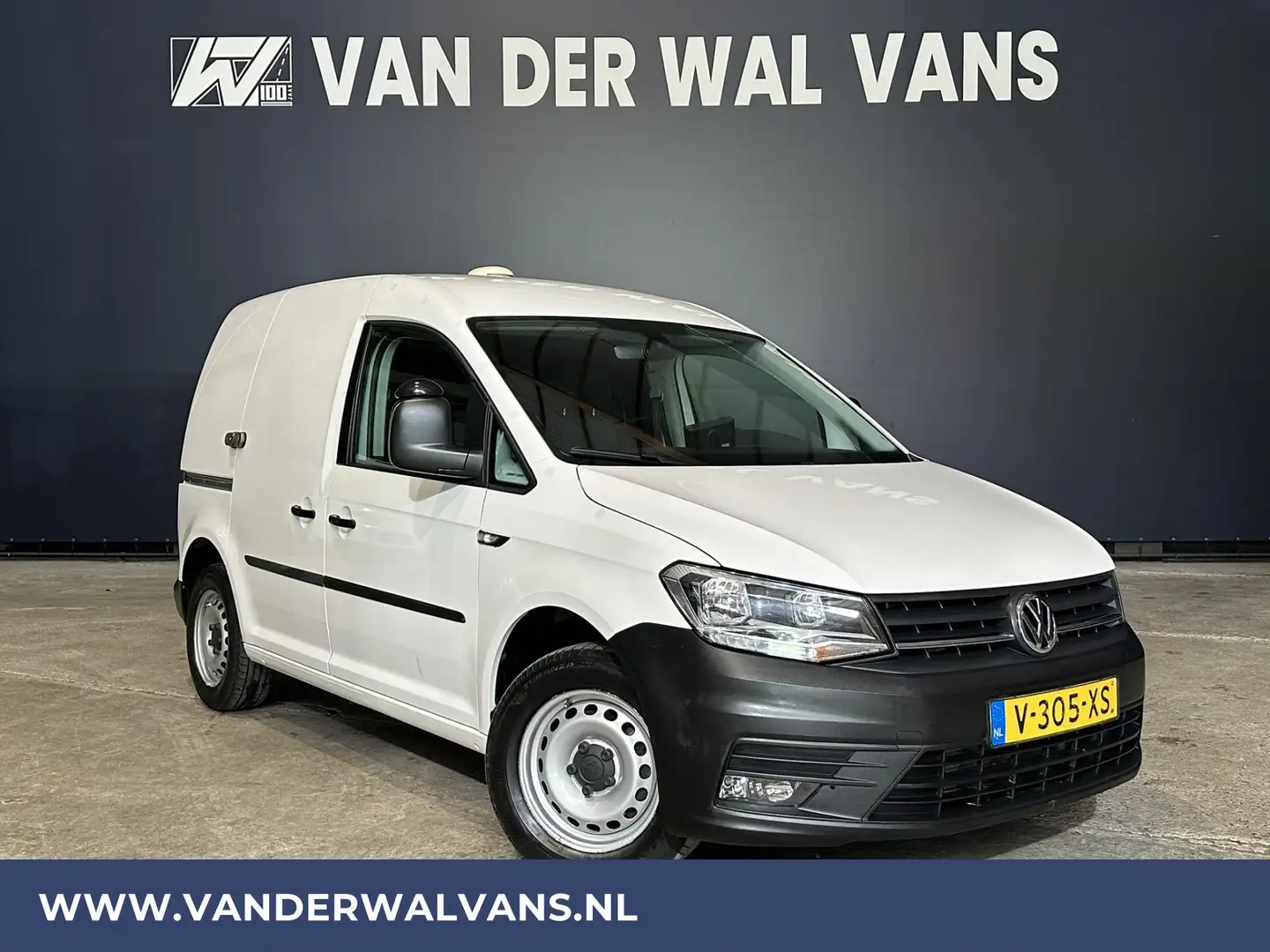 Volkswagen Caddy 2.0 TDI L1H1 Euro6 # Airco | Navigatie | Camera | Blanc - 1