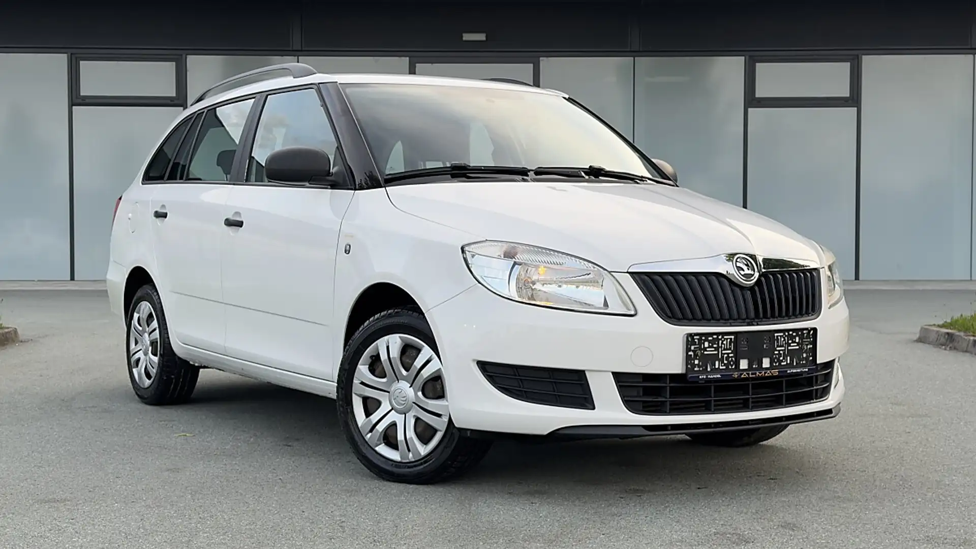 Skoda Fabia Combi Active 1,6 TDI Weiß - 1