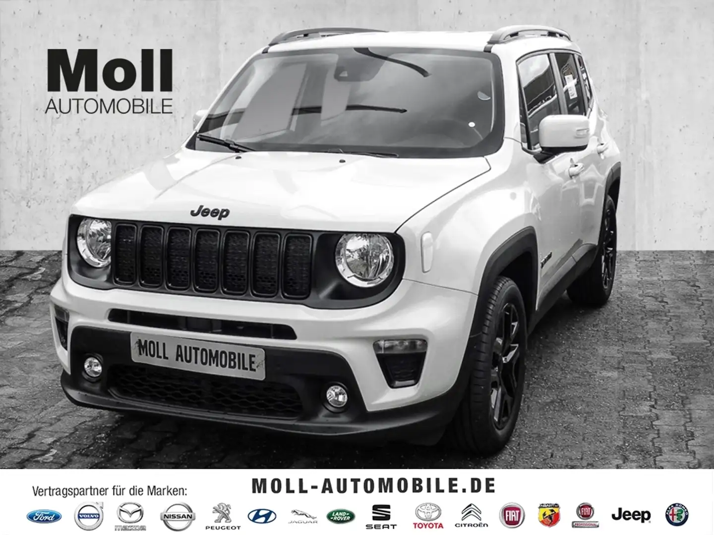 Jeep Renegade Limited Black-Park-Winterpaket 18 Zoll Wit - 1