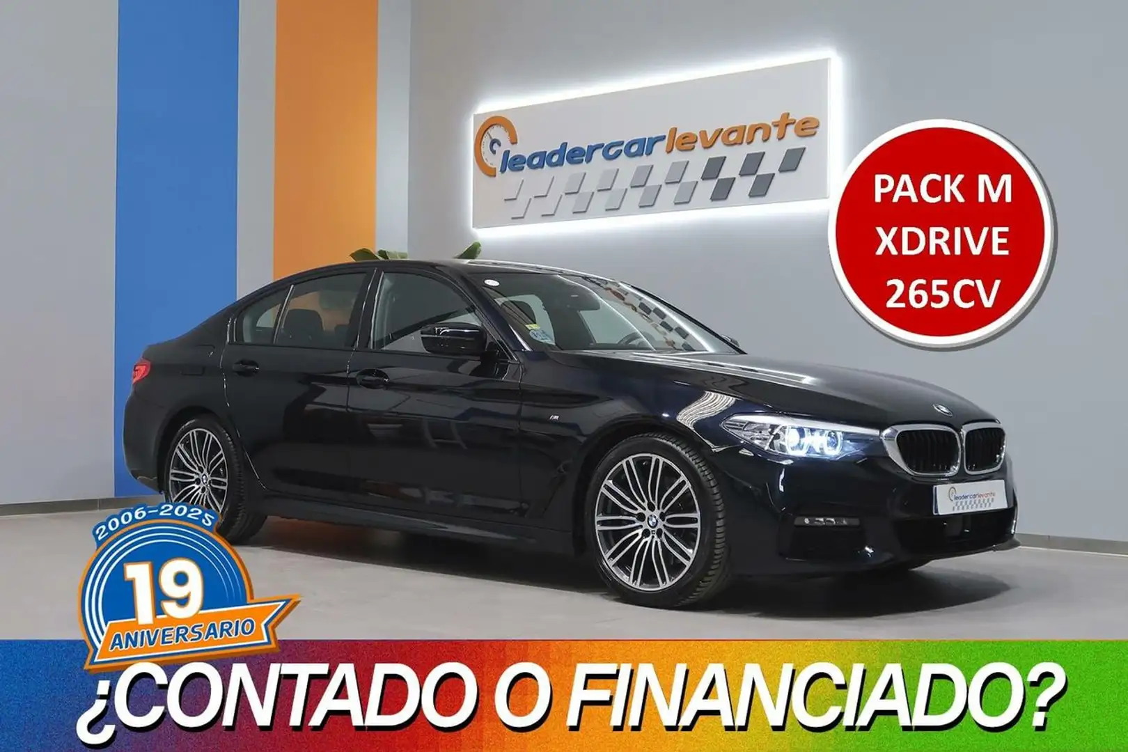 BMW 530 530dA xDrive Bleu - 1