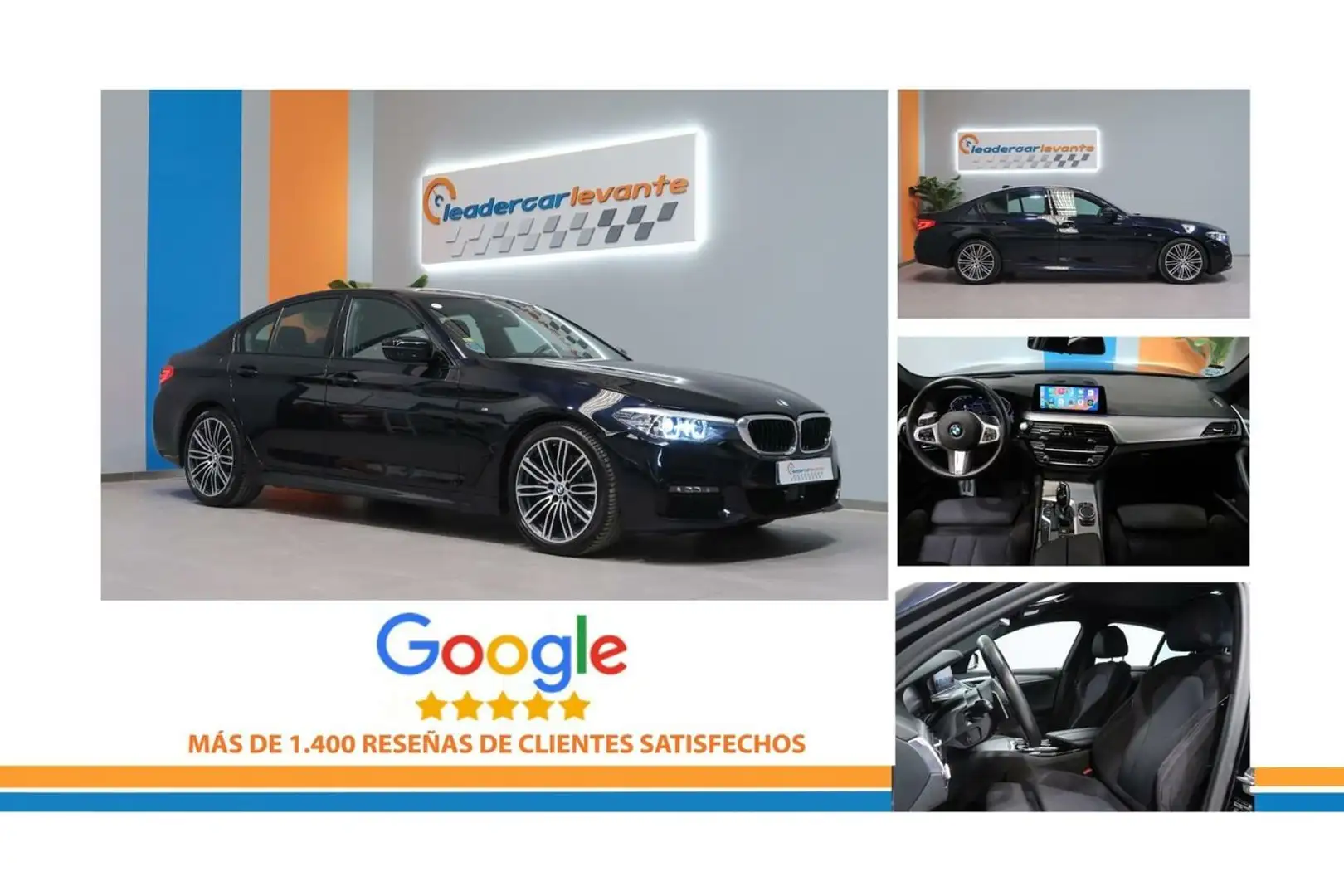 BMW 530 530dA xDrive Bleu - 2