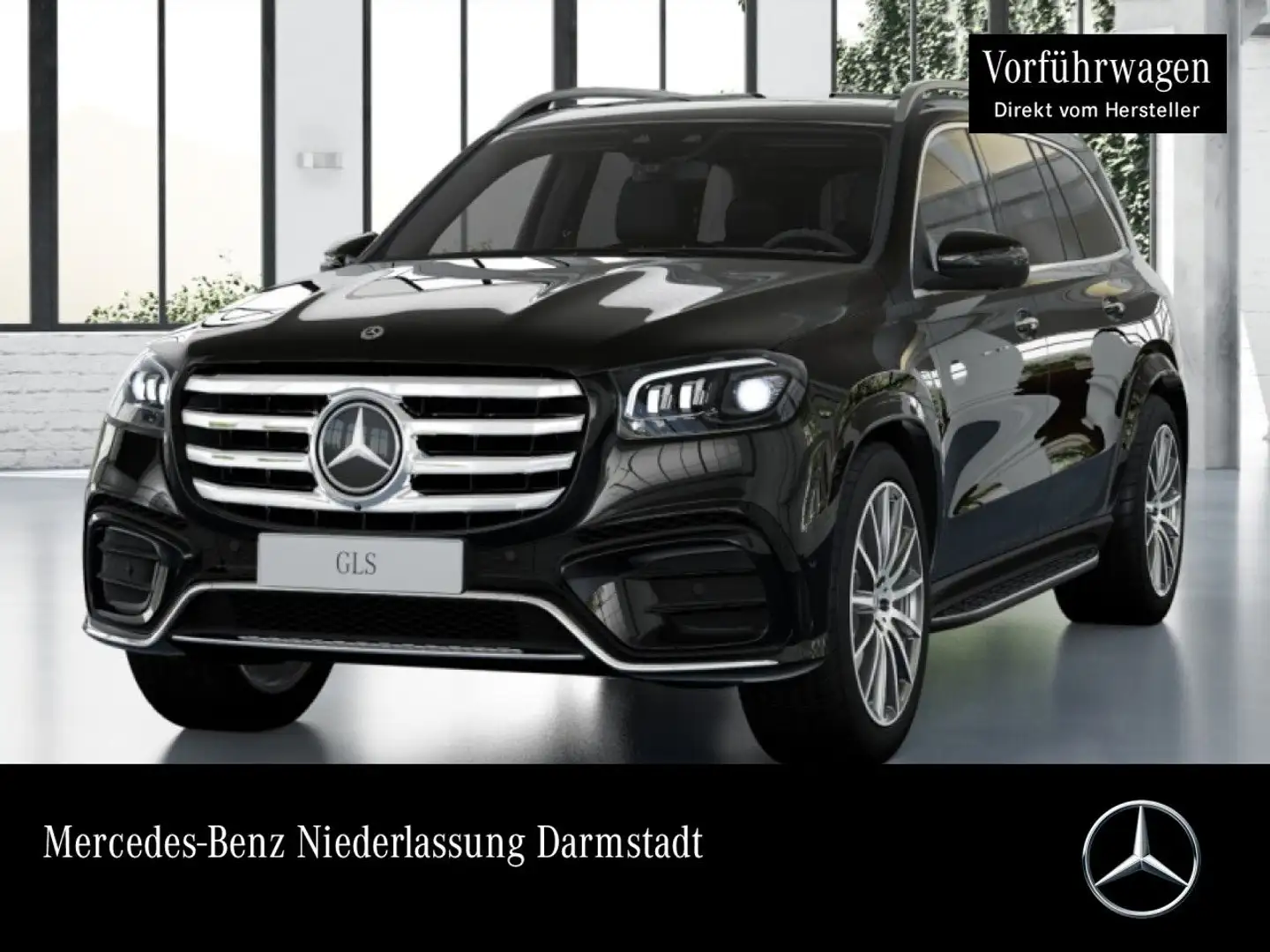 Mercedes-Benz GLS 450 d 4M AMG+PANO+360+AHK+MULTIBEAM+STHZG+SPUR Schwarz - 1