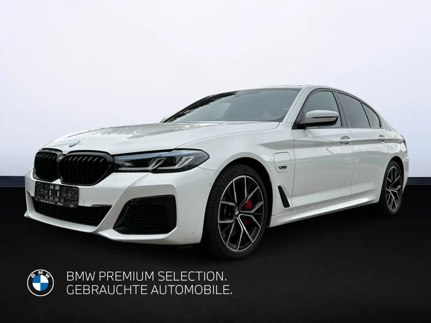 BMW 545 e xDrive M Sport LASER ACC+ HK 360° AHK DAB Weiß - 2