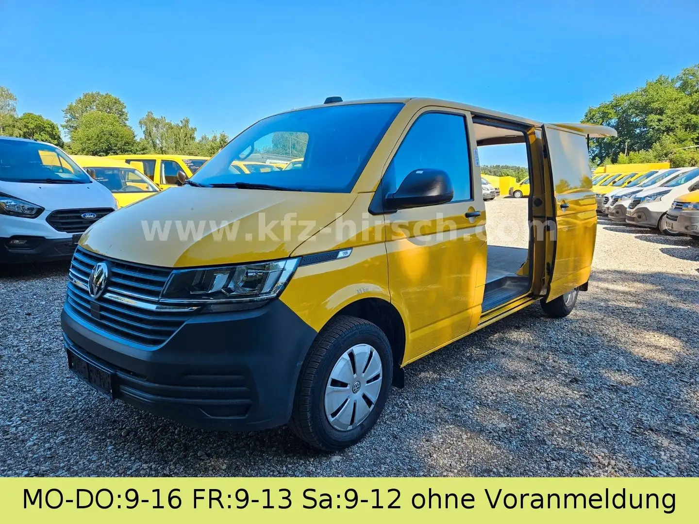 Volkswagen T6 Transporter T6.1 Transporter LANG MAXI 2xSchiebetüre Camera Gelb - 1