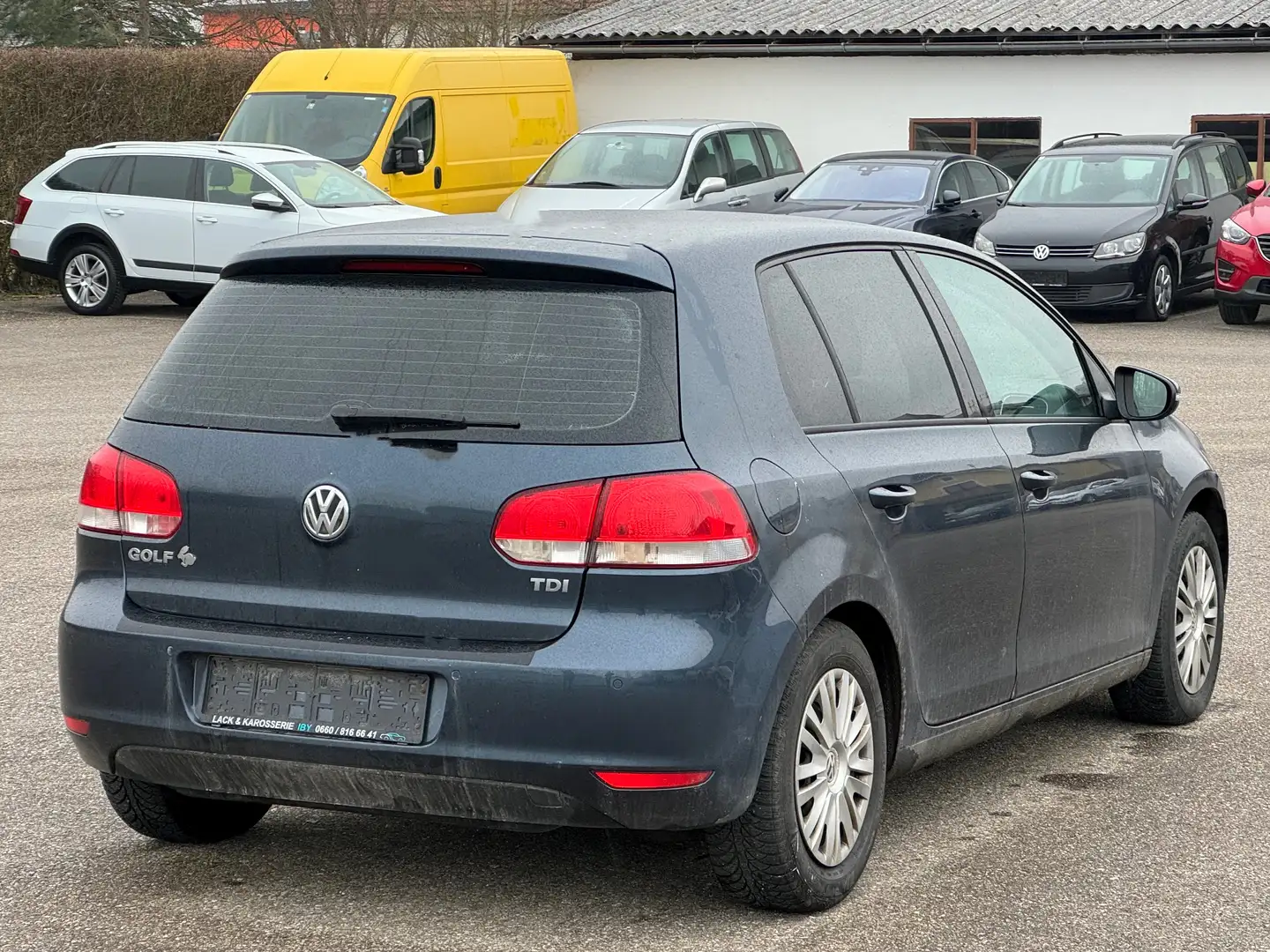 Volkswagen Golf Rabbit*1,6*TDI*DPF*Euro5-Klima*Fahrbereit*Kredit* Niebieski - 2