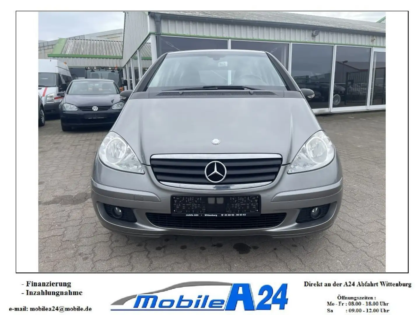 Mercedes-Benz A 170 Classic NAVI SHZ TÜV neu Grau - 2