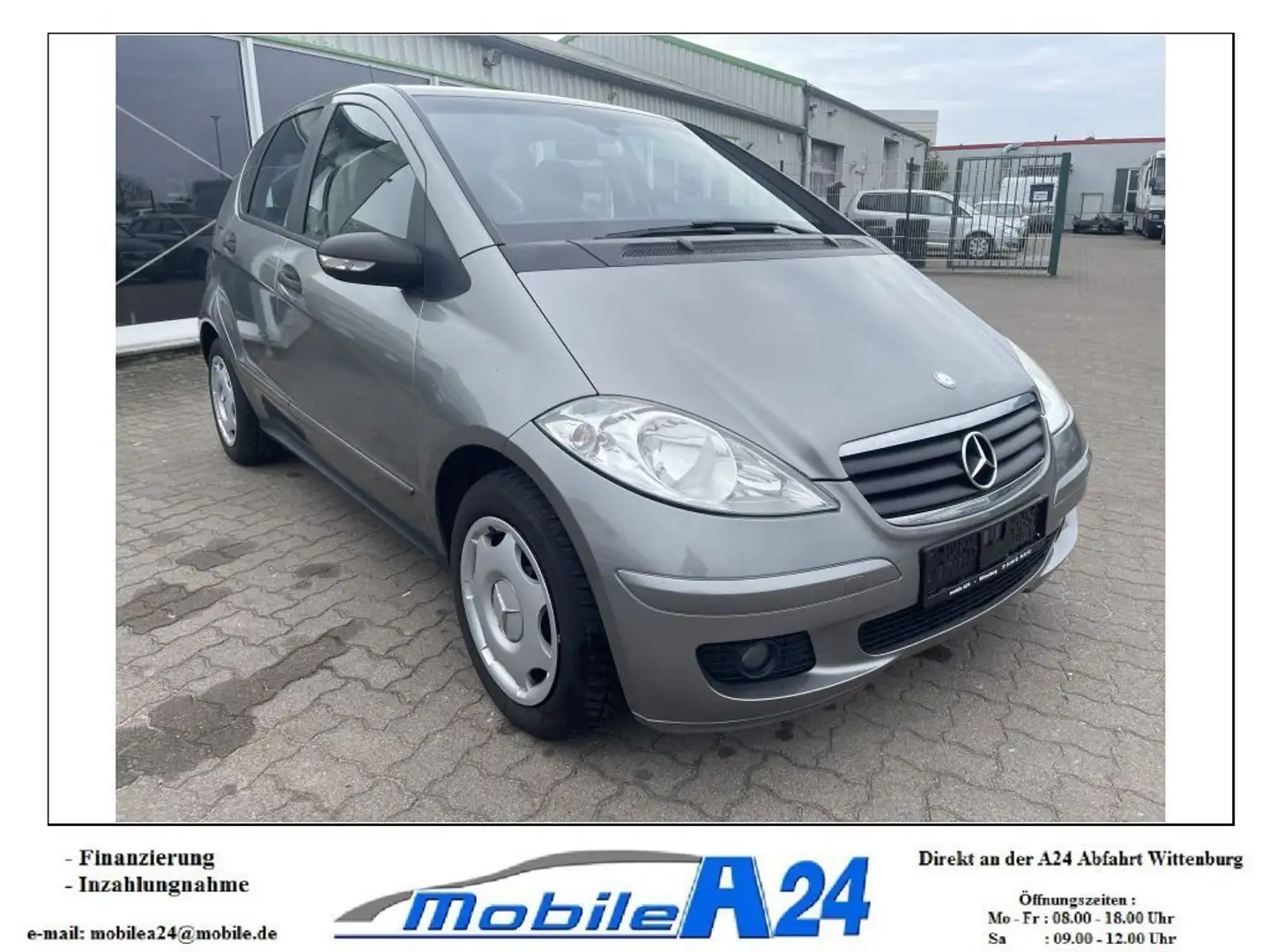 Mercedes-Benz A 170 Classic NAVI SHZ TÜV neu Grau - 1