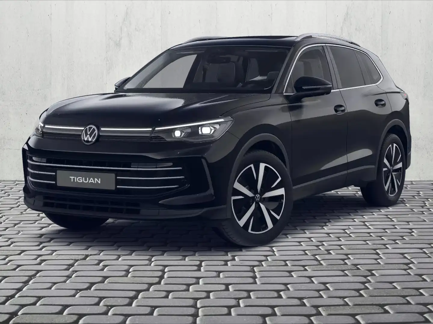 Volkswagen Tiguan 2.0 TDI Elegance *AHK*STDHZG*MATRIX* Schwarz - 2