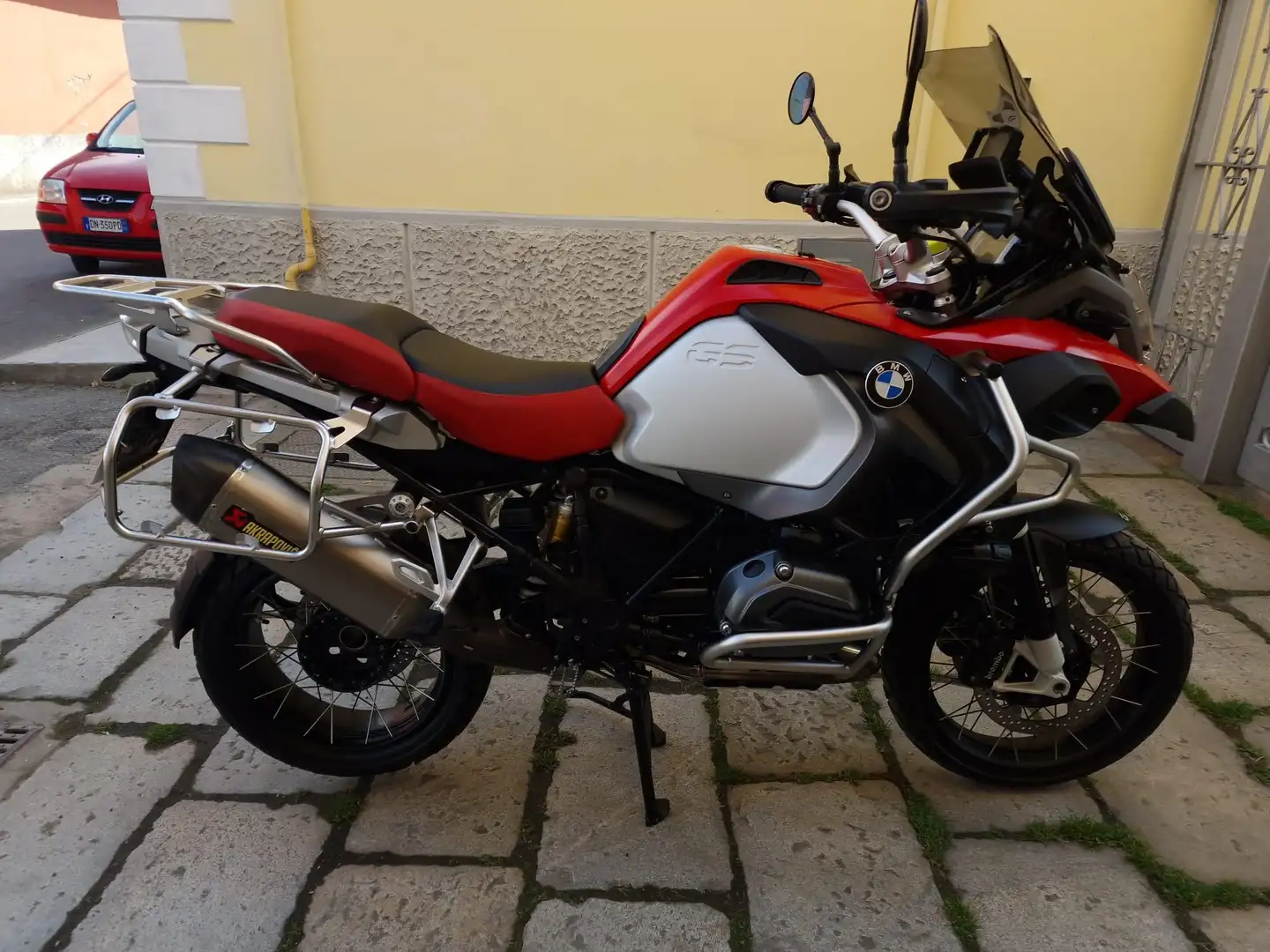 BMW R 1200 GS Adventure ABS Červená - 1