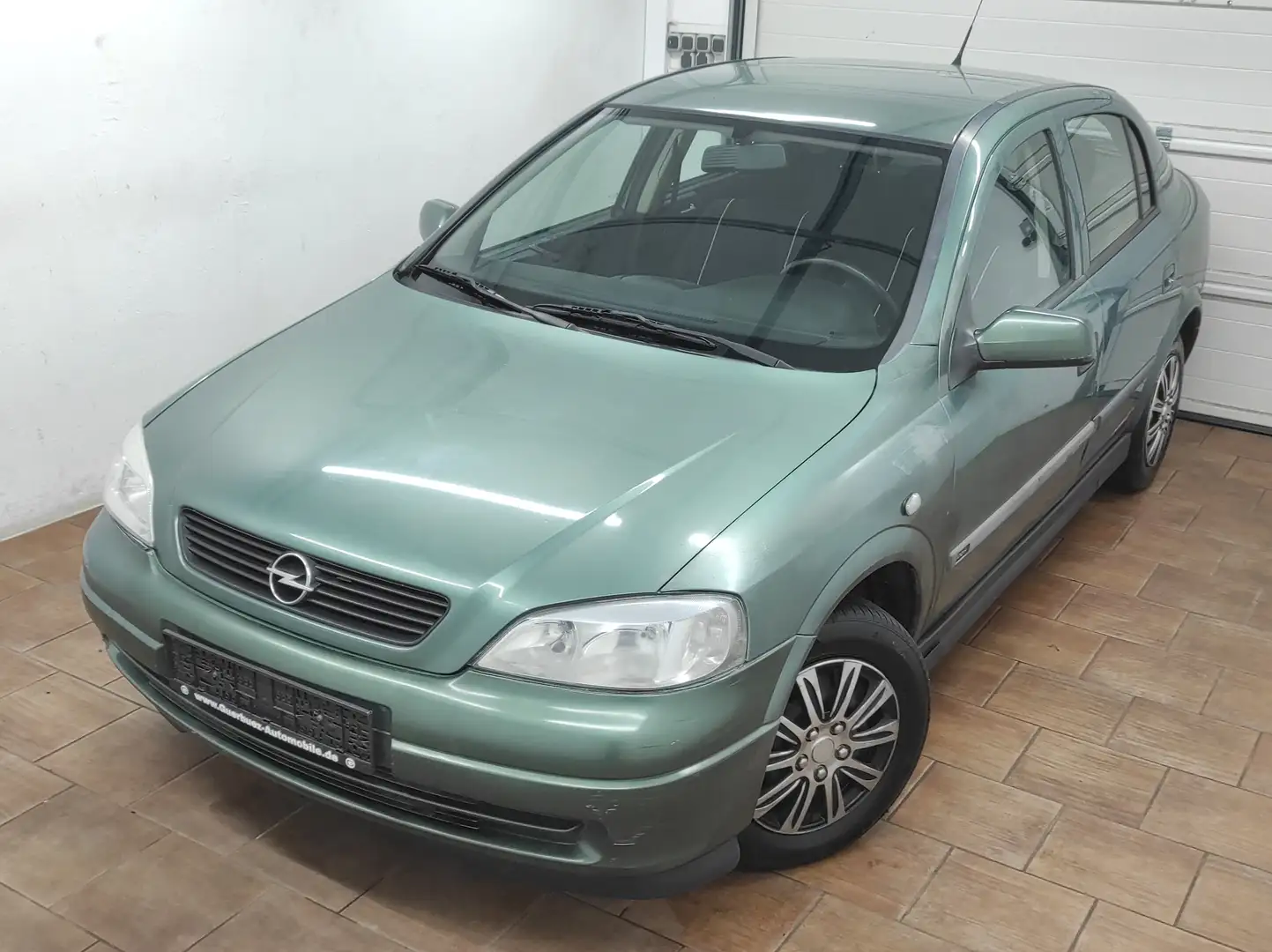 Opel Astra G 1.6 16V AUTOMATIK KLIMA ALLWETTER *TÜV 02-27* Zielony - 2