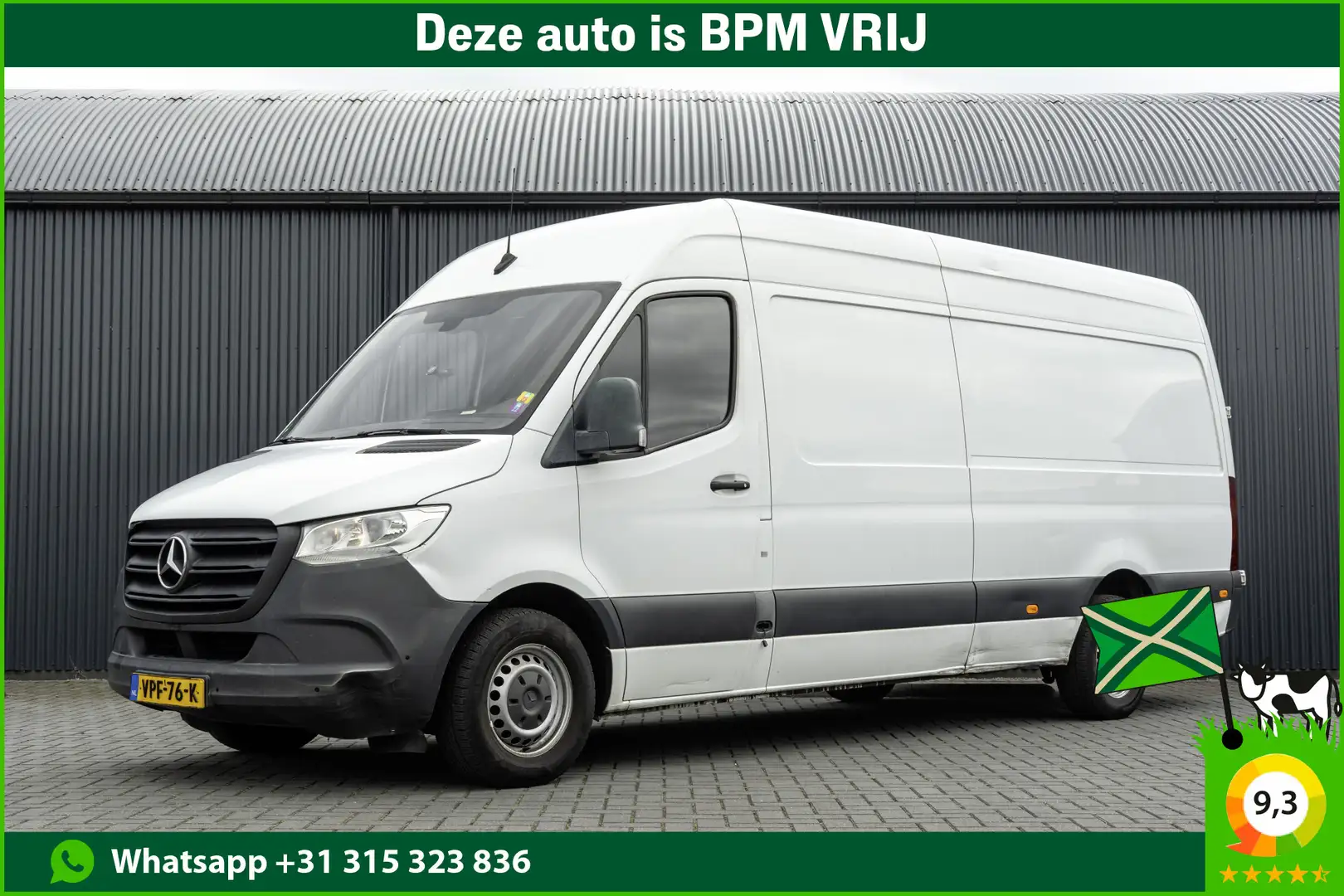 Mercedes-Benz Sprinter 314 CDI | L3H2 | Automaat | Camera | CarPlay | Cli Wit - 1