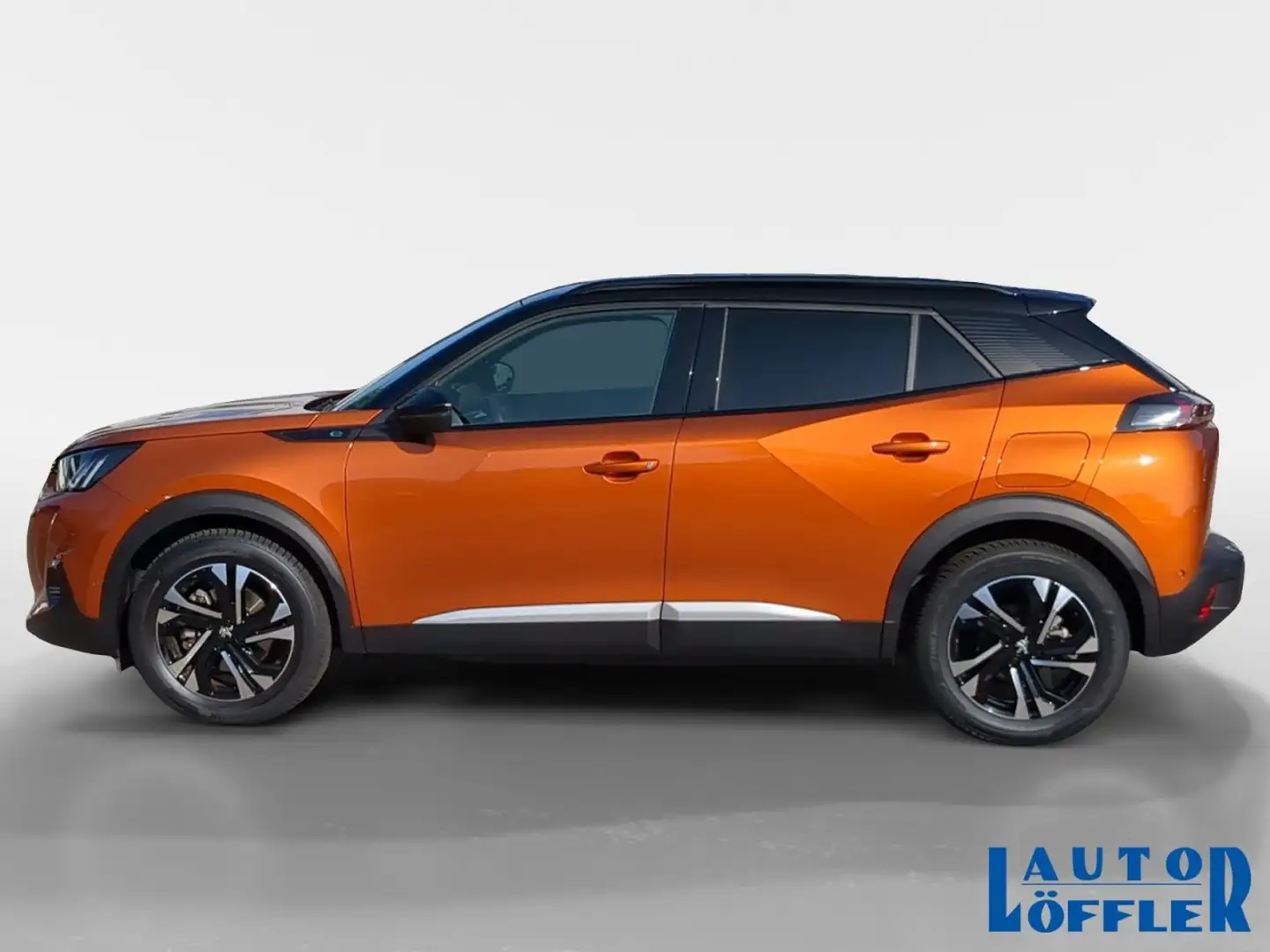 Peugeot 2008 ELEKTRO 136 18 Zoll Klima Navi Rückfahrkamera Orange - 2