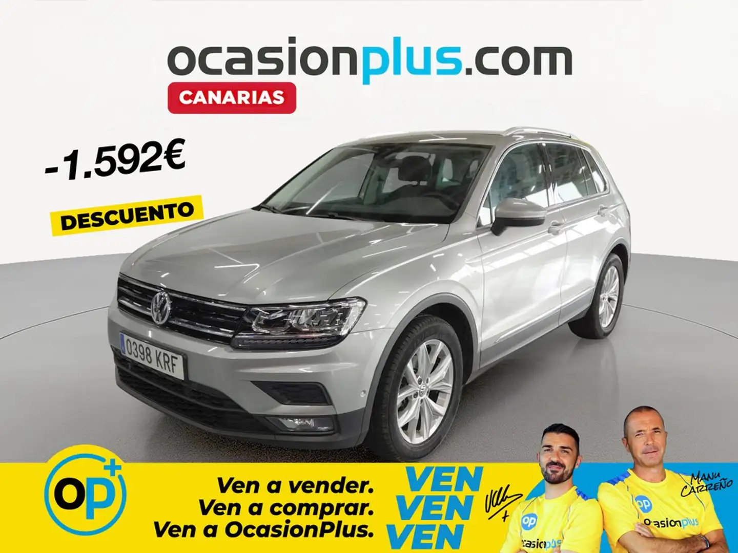 Volkswagen Tiguan 2.0TDI Advance 110kW (4.75) Gris - 1