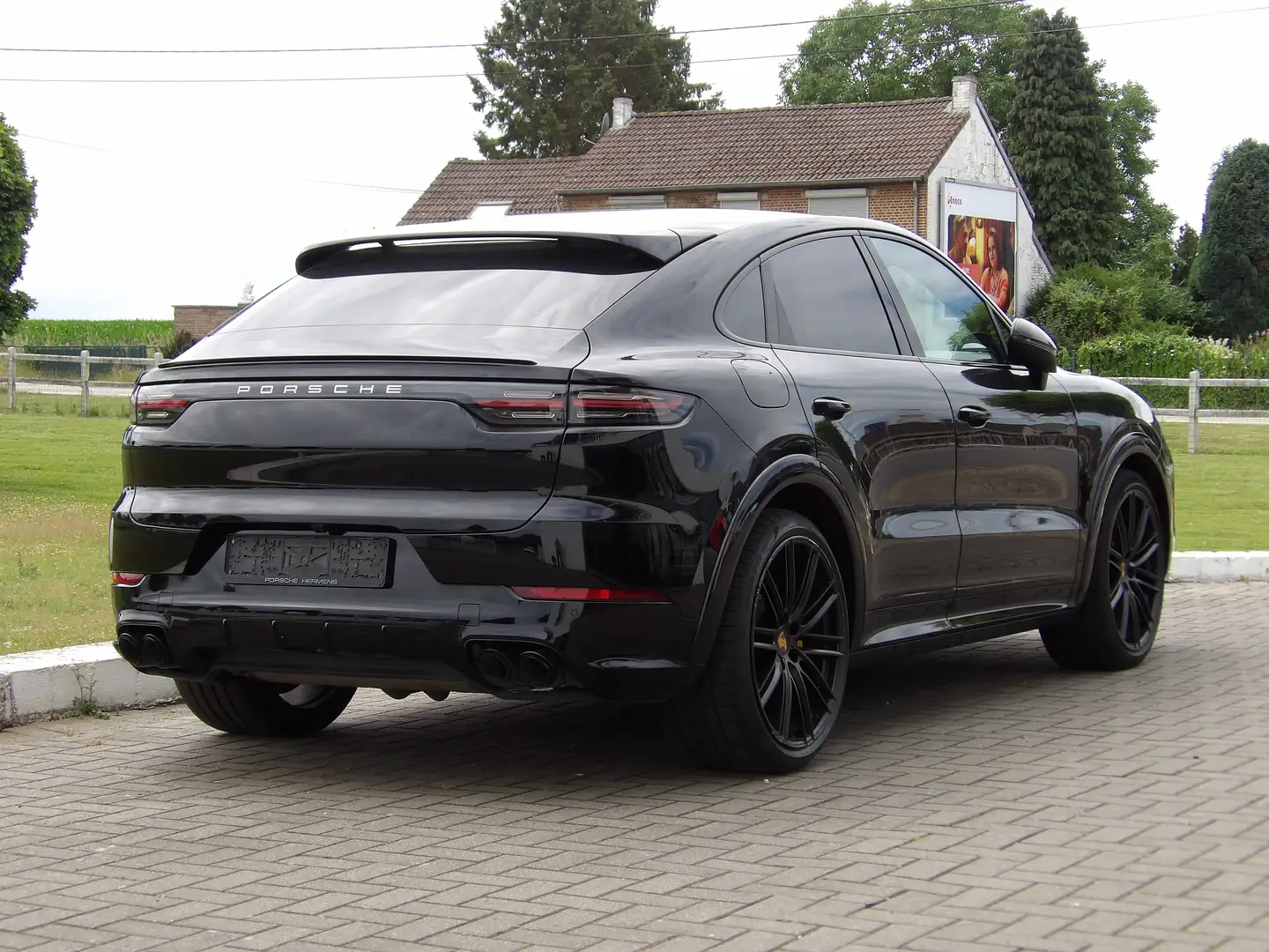 Porsche Cayenne COUPE SPORTDESIGN SPORTUITLAAT PCCB Lichte vracht Noir - 2