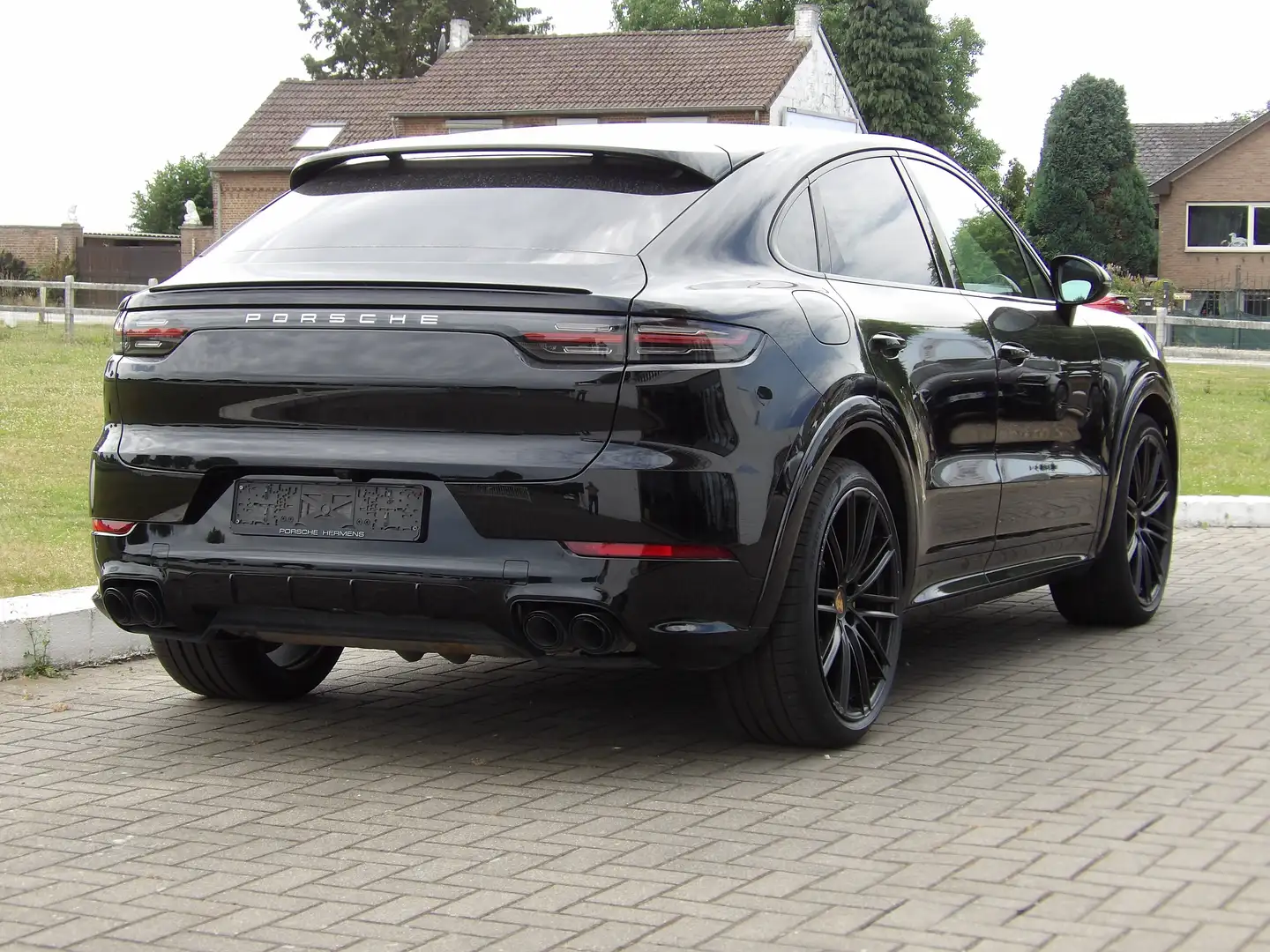 Porsche Cayenne COUPE SPORTDESIGN SPORTUITLAAT PCCB Lichte vracht Noir - 1