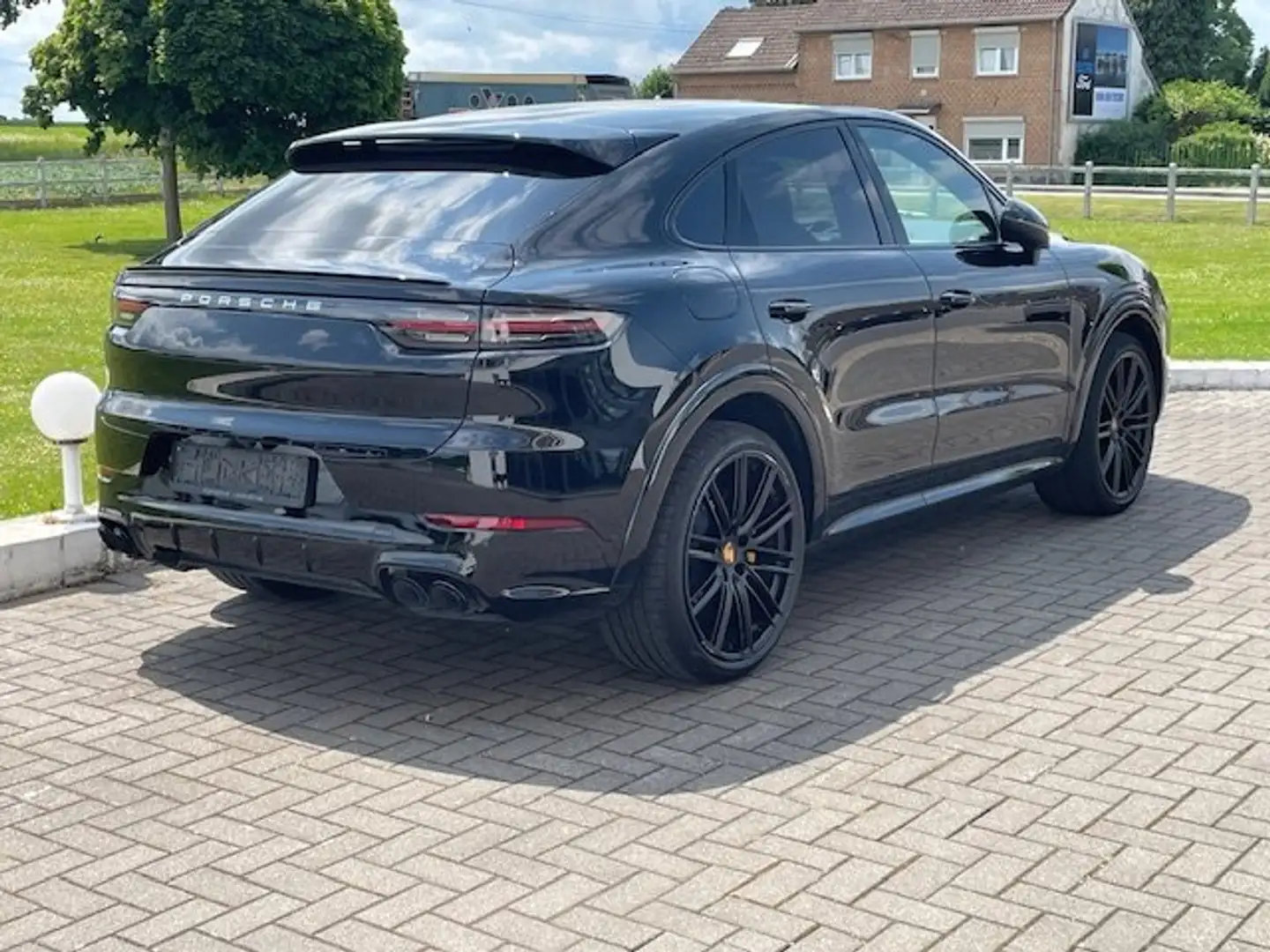Porsche Cayenne COUPE SPORTDESIGN SPORTUITLAAT PCCB Lichte vracht Noir - 2