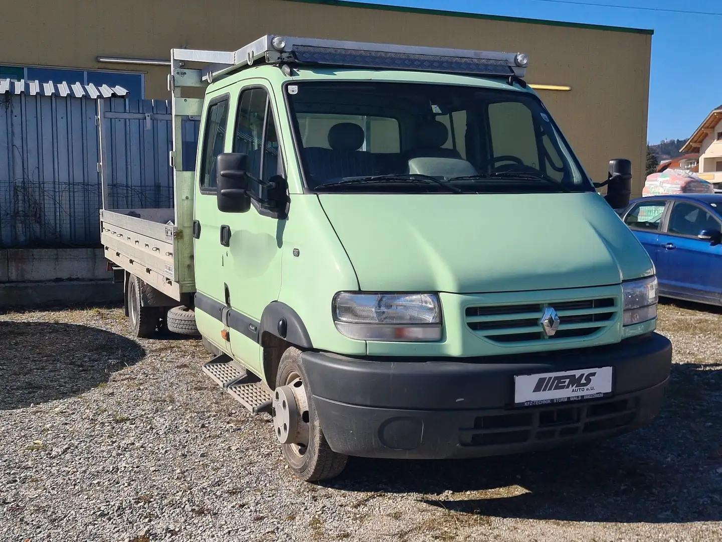 Renault F130 35 DK Mascott *PICKERL*6SITZE*DC*MwSt.* Grün - 1