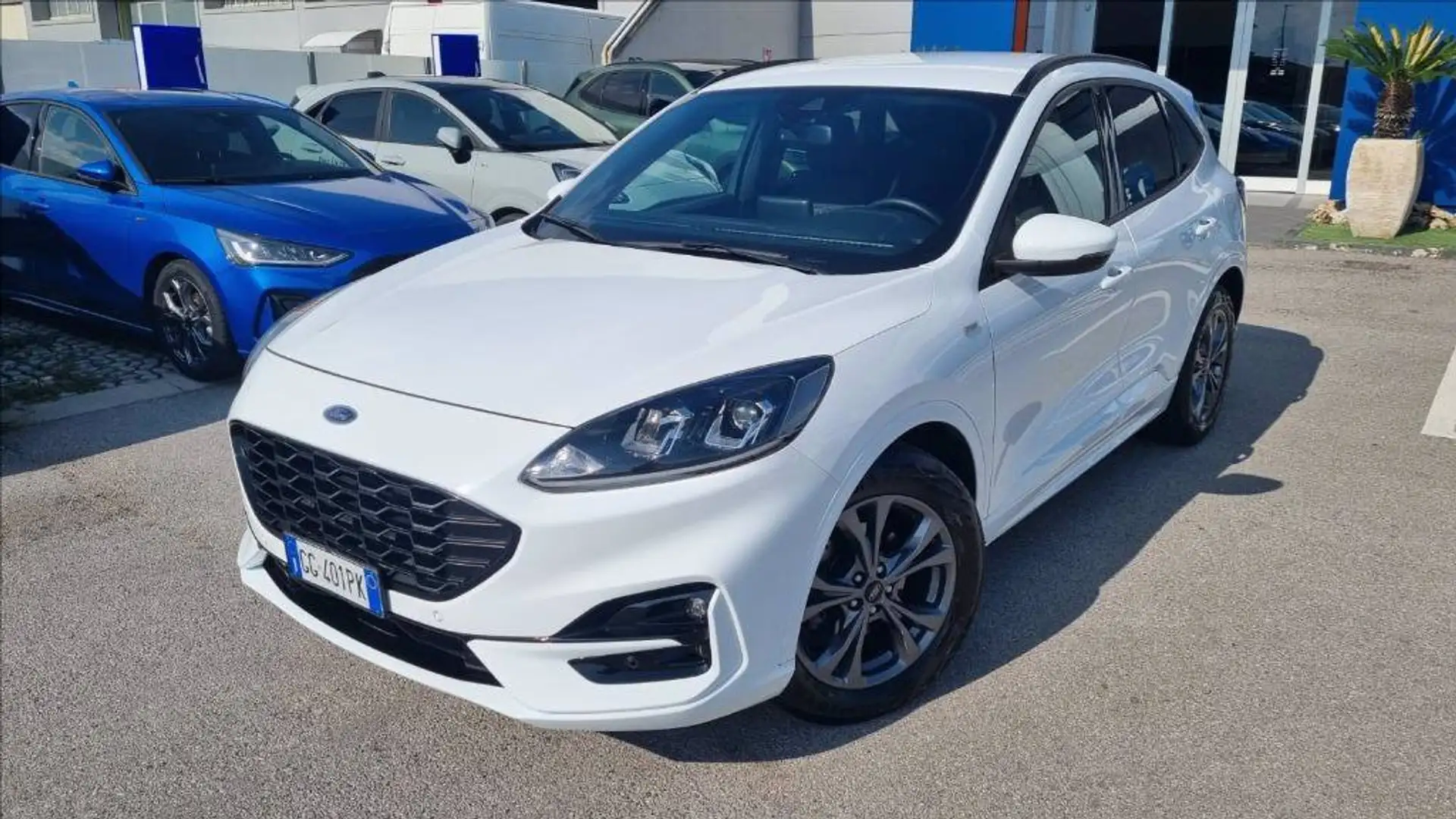 Ford Kuga 1.5 ecoblue st-line 2wd 120cv Bianco - 1