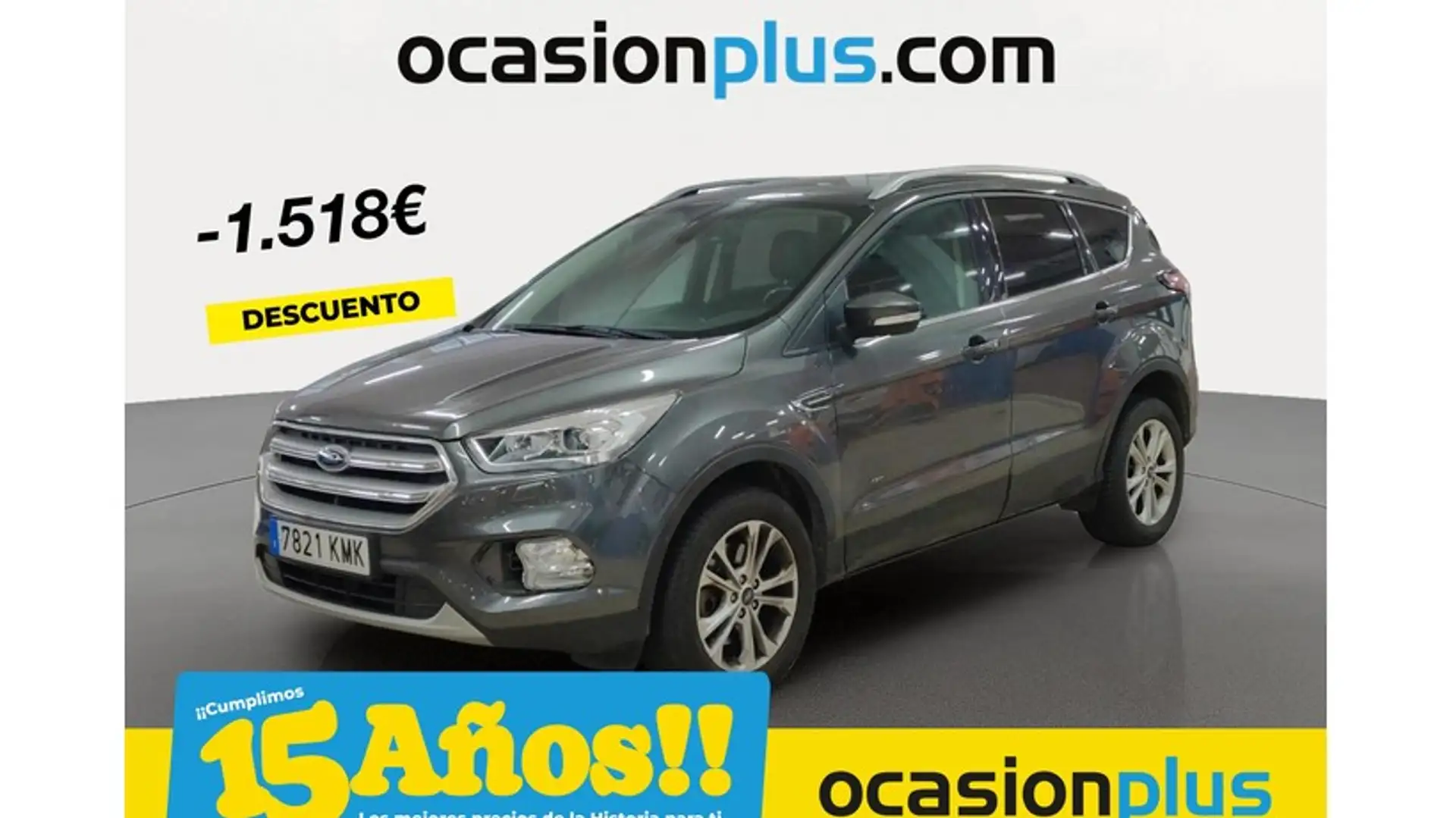 Ford Kuga 1.5 EcoB. S&S Titanium 4x4 Aut. 176 Gris - 1