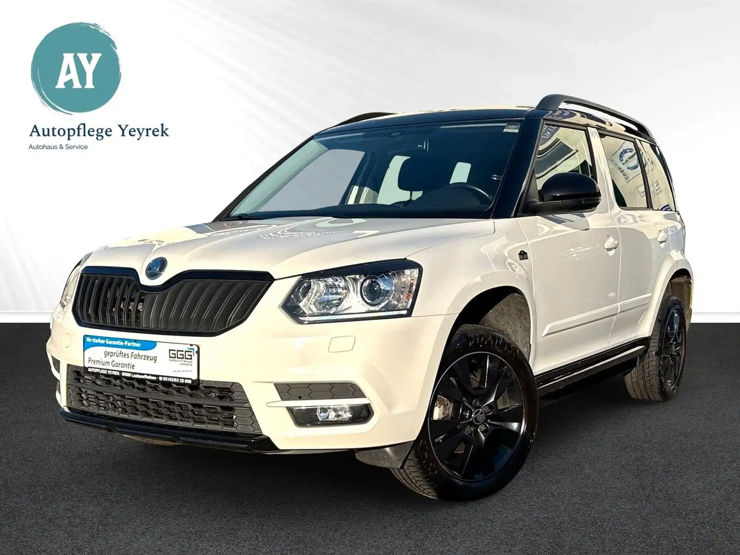 Skoda Yeti Monte Carlo 4x4|1.Hand|Anhängerkppl.|Kamera Weiß - 2
