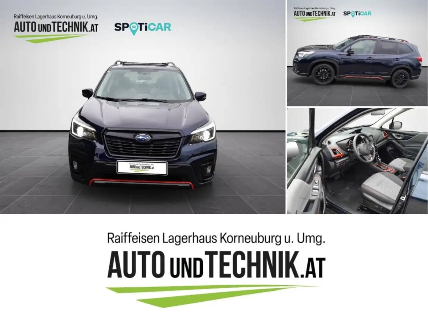 Subaru Forester e-boxer 2,0i-Spt ES C Blau - 1