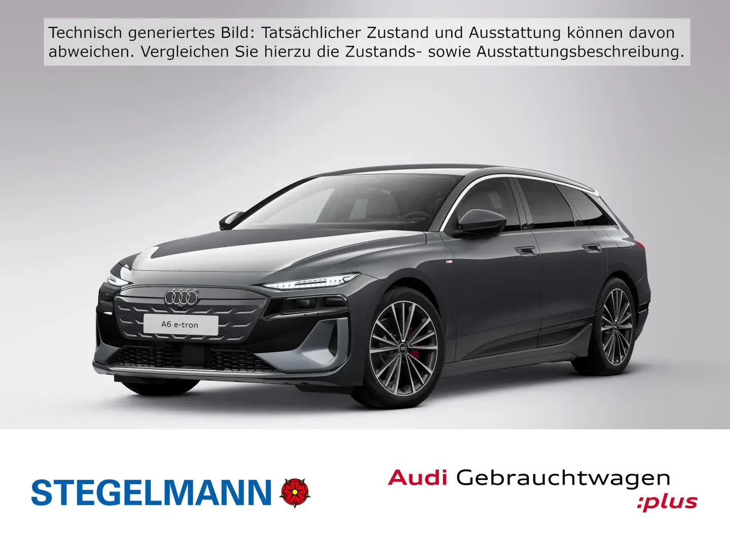 Audi Sonstige A6 e-tron Avant S-Line Matrix*HuD*AHK*B&O Grau - 1