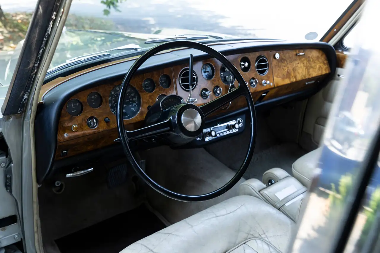 Rolls-Royce Silver Shadow 6.2l Prima Serie, Guida a SX, ITALIANA* Targhe MI*D0, Targa Oro Primo Grado, foto 11