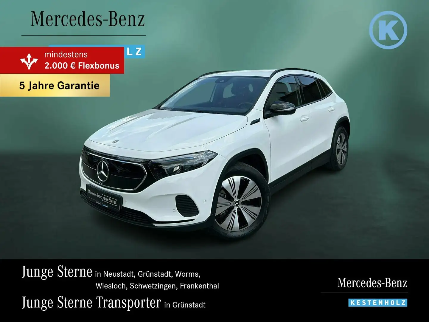 Mercedes-Benz EQA 250 EQA 250 PROGRESSIVE+NIGHT+KAM+AMBI+EASYP+MEMORY Blanco - 1