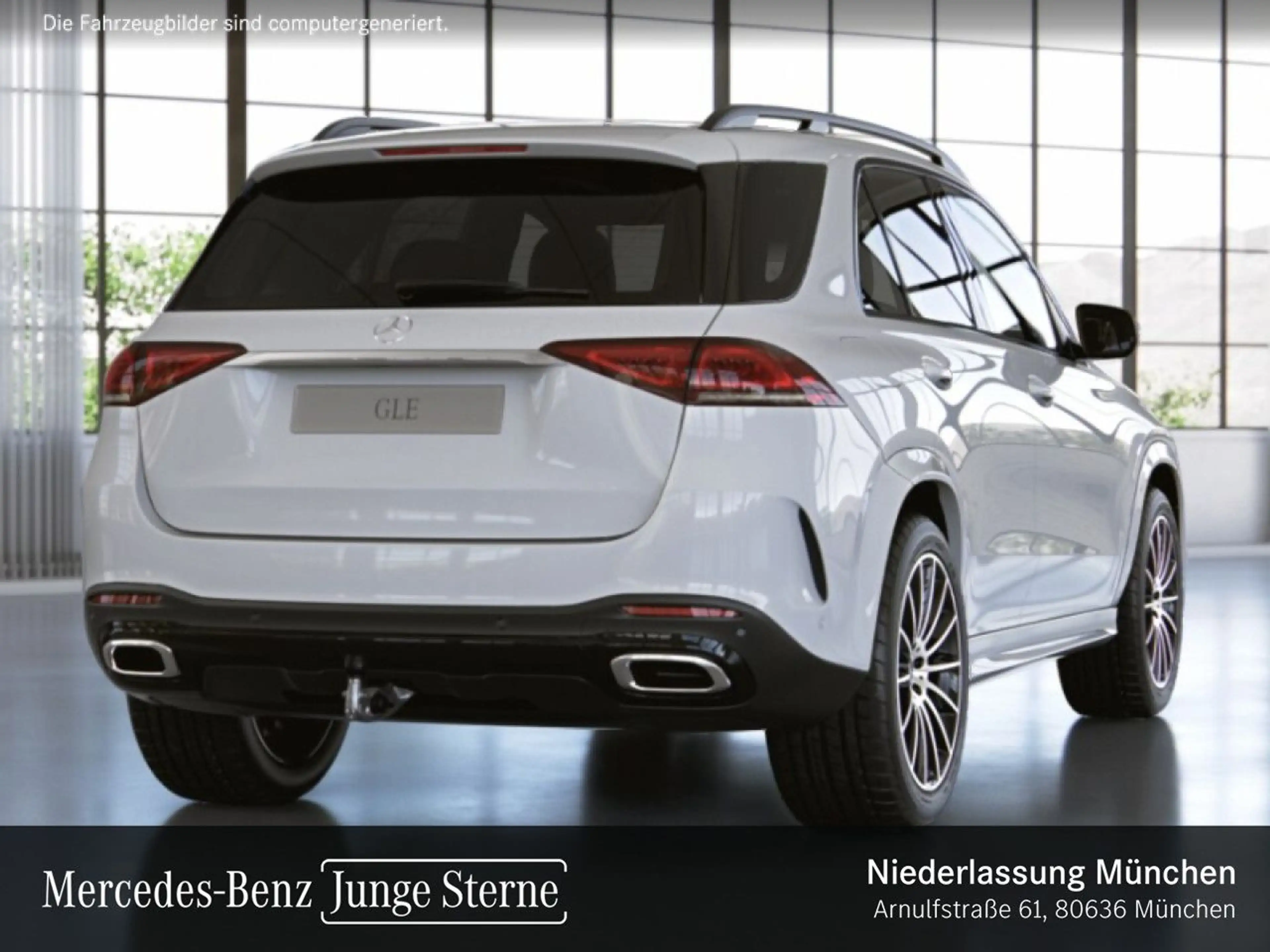 Mercedes-Benz GLE 300 d 4M AMG+NIGHT+PANO+AHK+MULTIBEAM+KAMERA — photo 4
