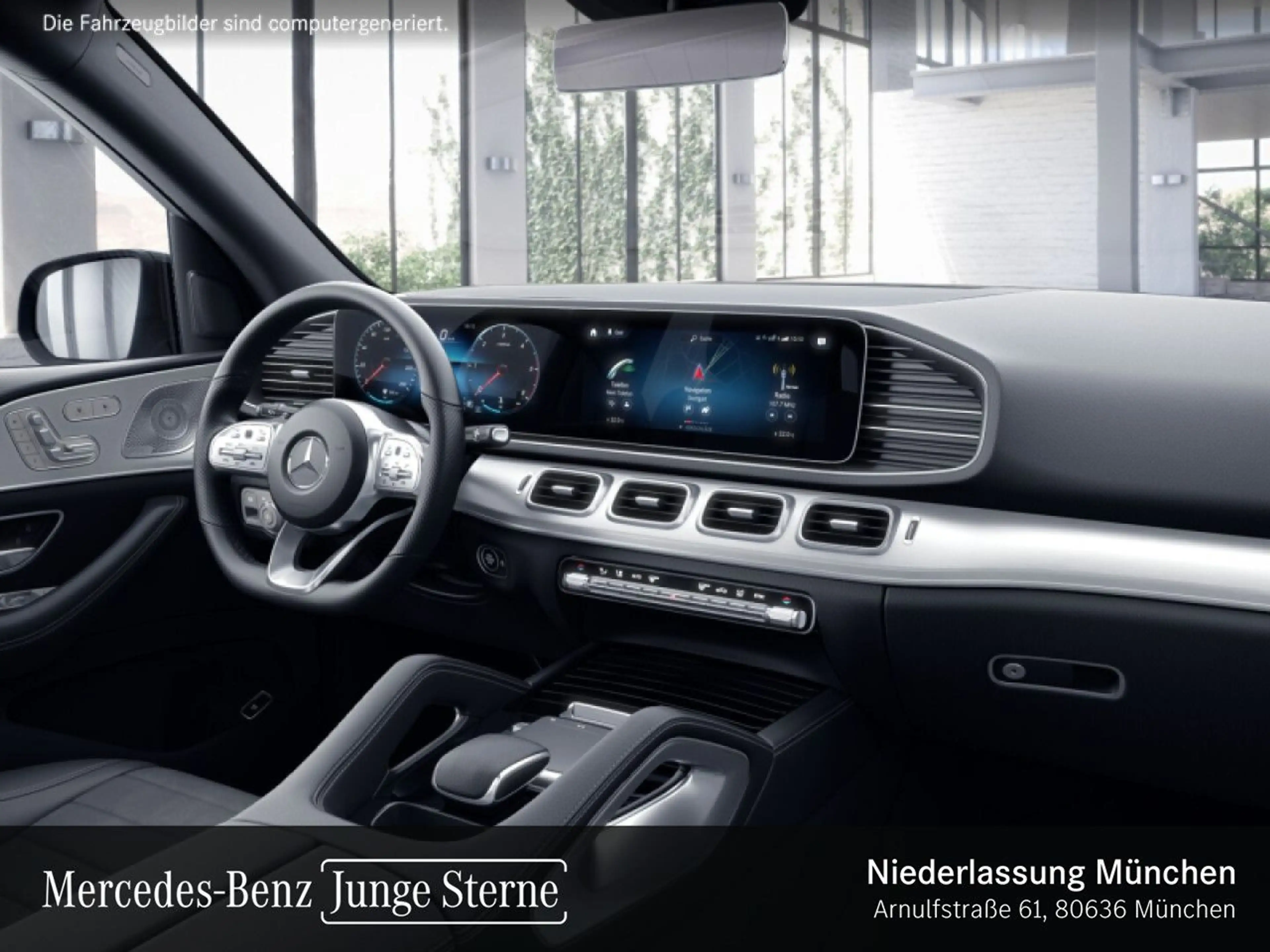 Mercedes-Benz GLE 300 d 4M AMG+NIGHT+PANO+AHK+MULTIBEAM+KAMERA — photo 11