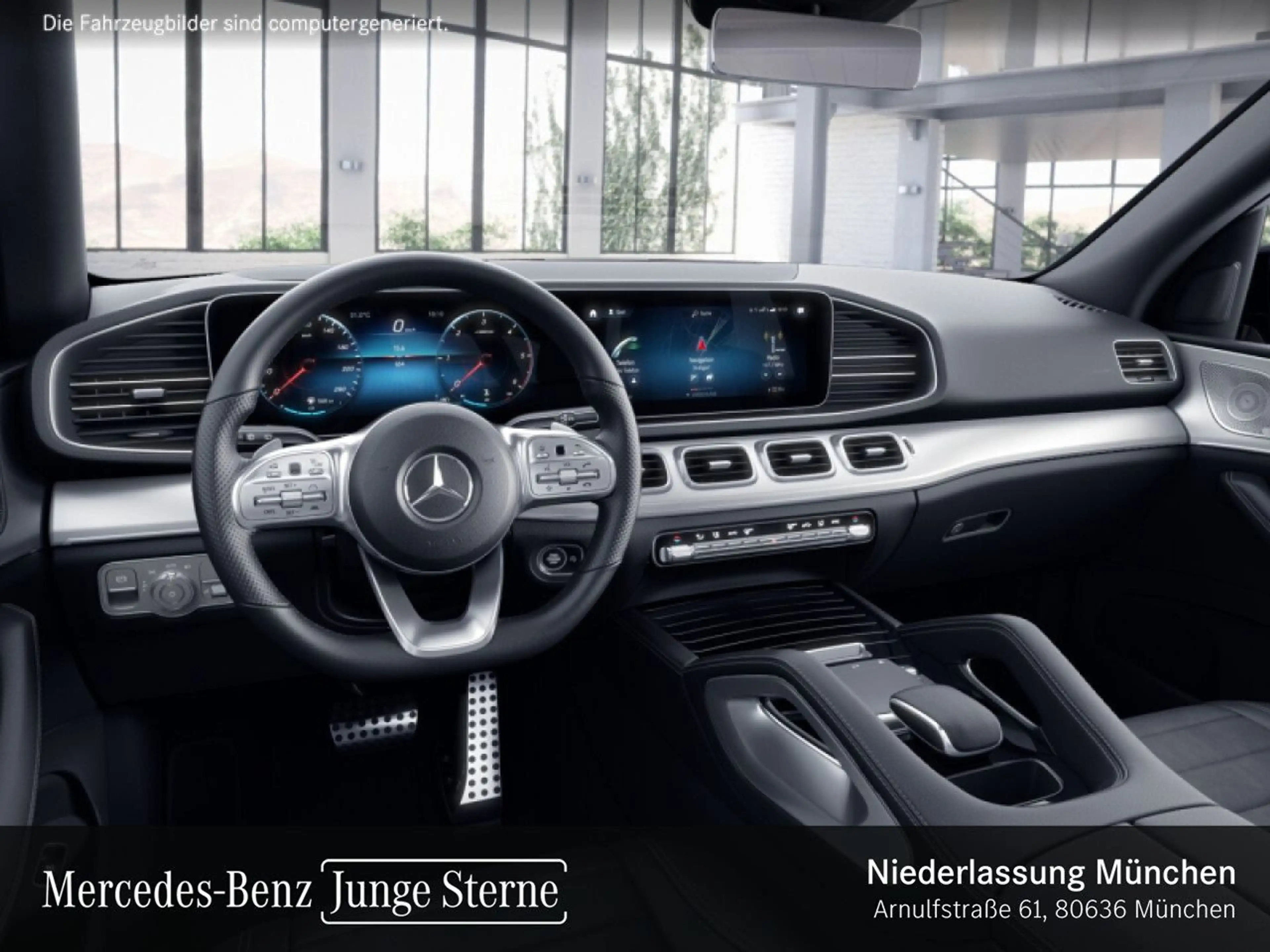 Mercedes-Benz GLE 300 d 4M AMG+NIGHT+PANO+AHK+MULTIBEAM+KAMERA — photo 10