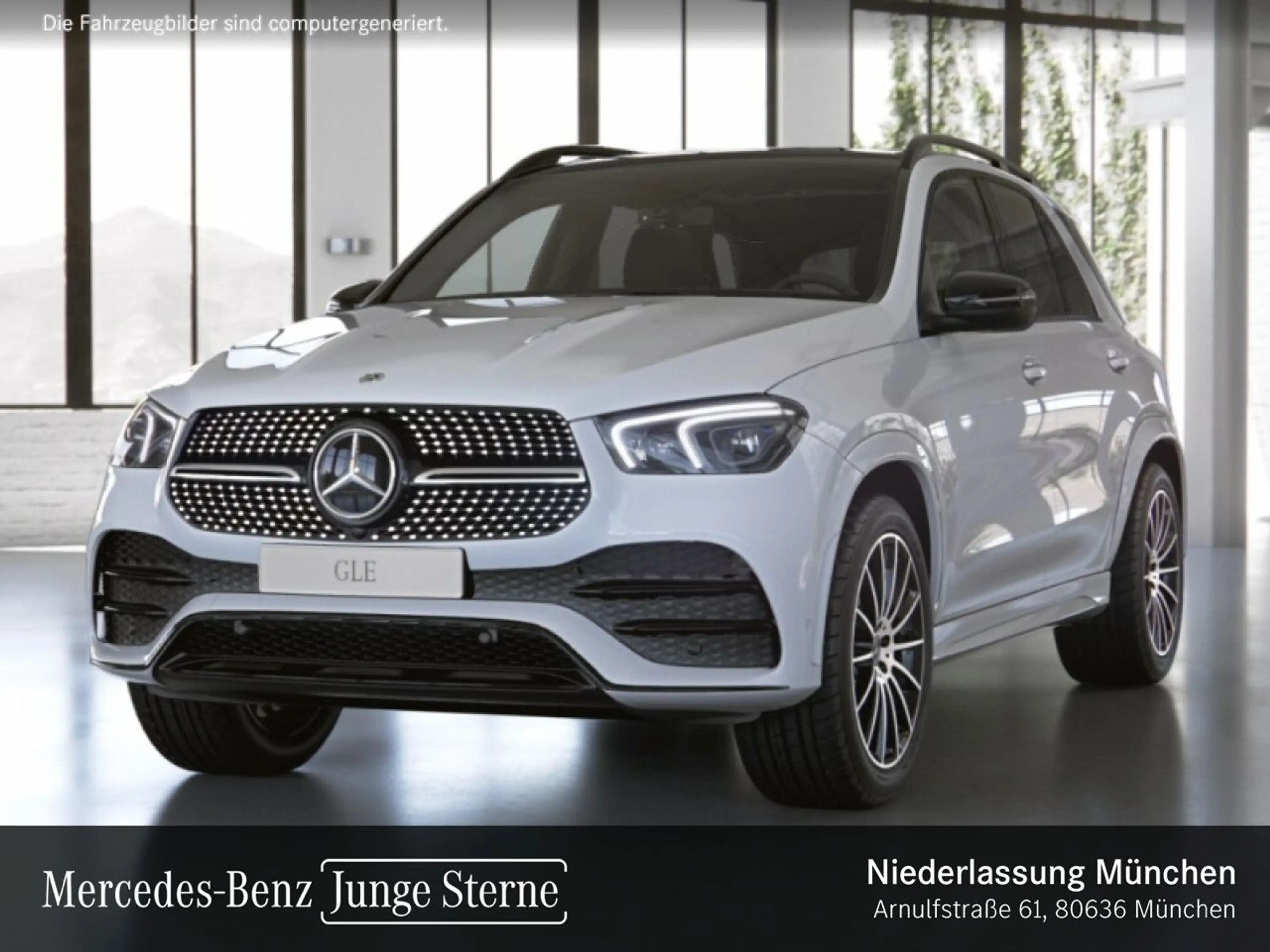 Mercedes-Benz GLE 300 d 4M AMG+NIGHT+PANO+AHK+MULTIBEAM+KAMERA — photo 2