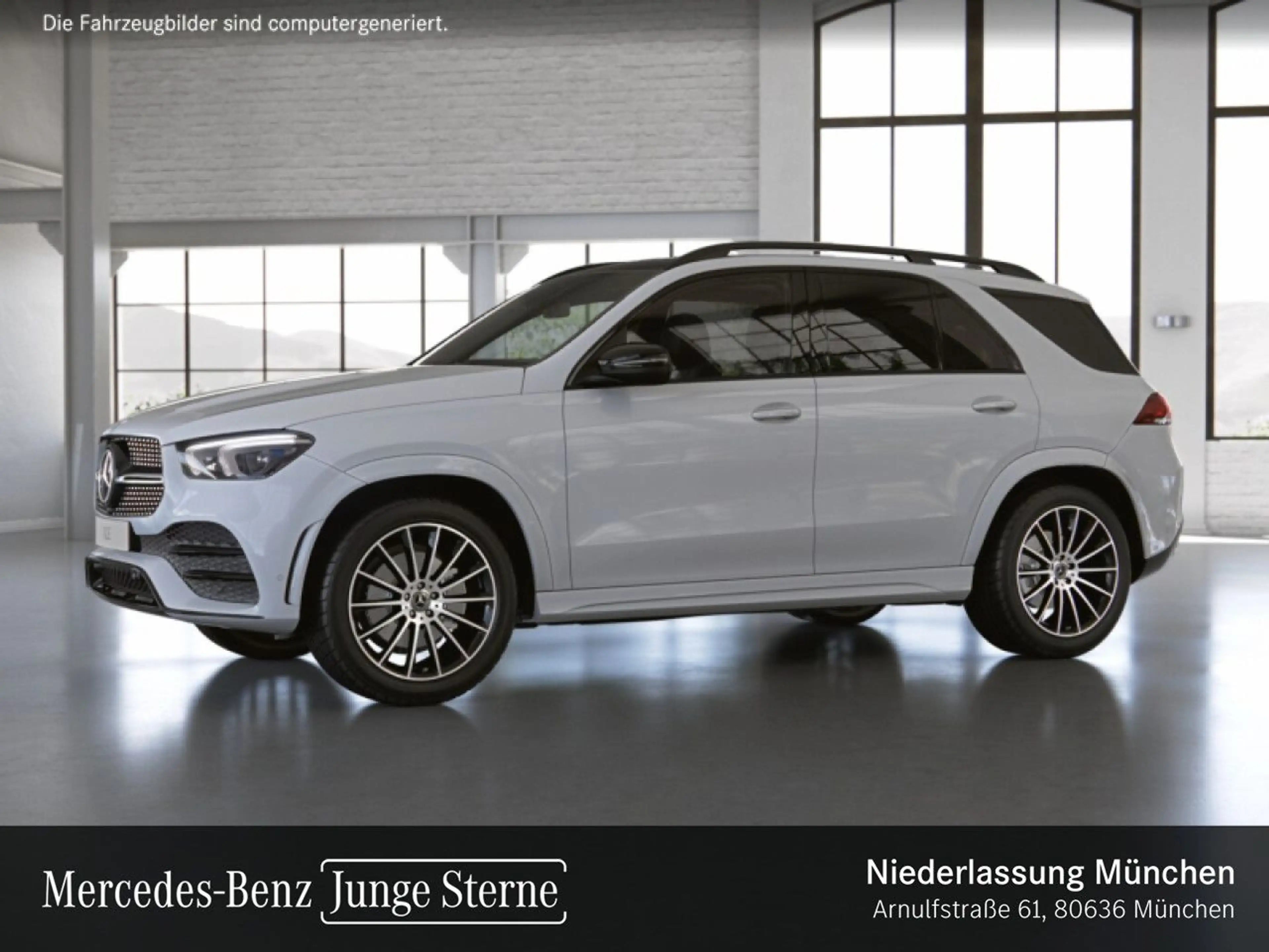 Mercedes-Benz GLE 300 d 4M AMG+NIGHT+PANO+AHK+MULTIBEAM+KAMERA — photo 3