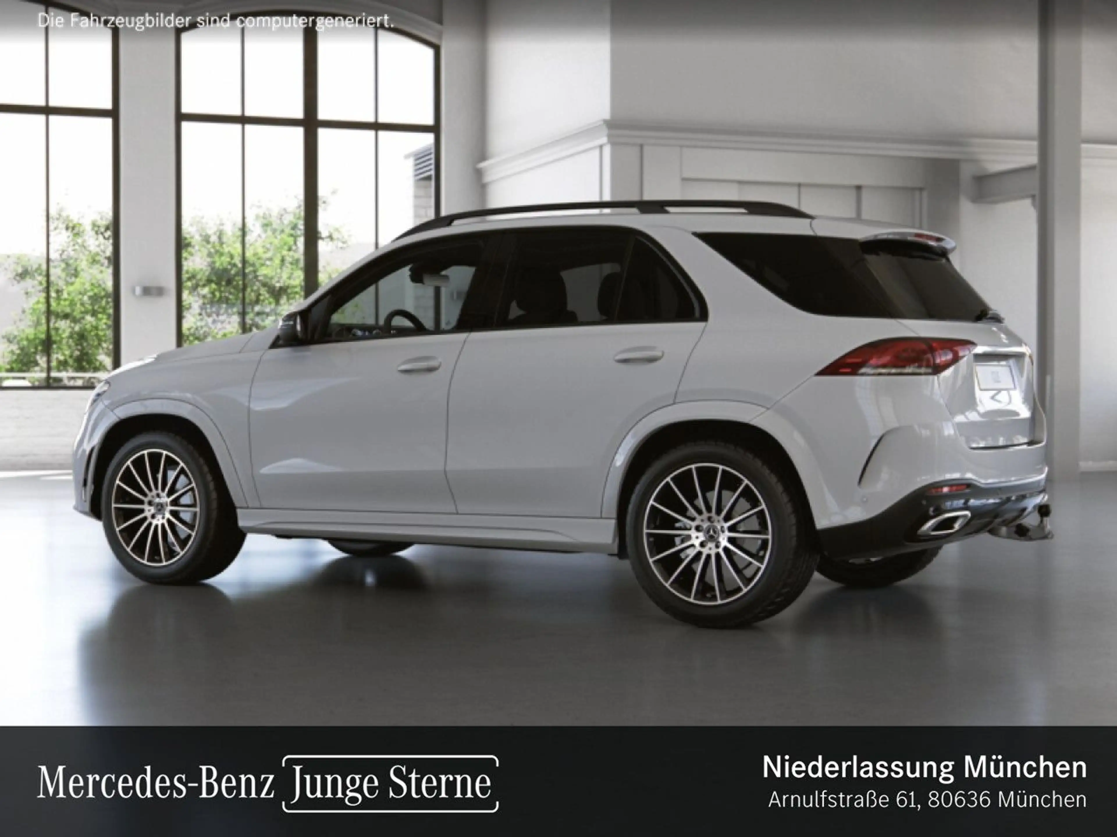 Mercedes-Benz GLE 300 d 4M AMG+NIGHT+PANO+AHK+MULTIBEAM+KAMERA — photo 15