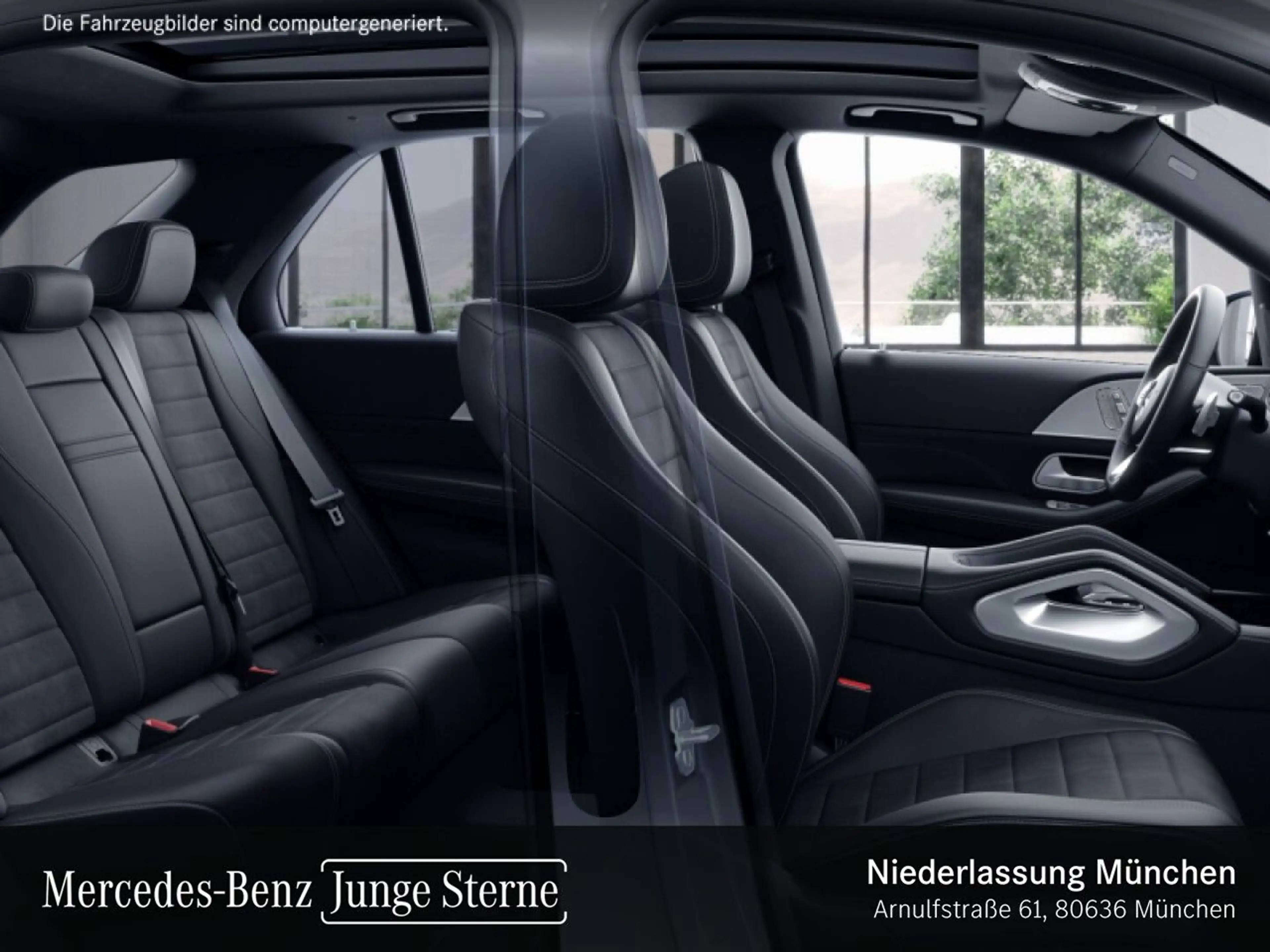 Mercedes-Benz GLE 300 d 4M AMG+NIGHT+PANO+AHK+MULTIBEAM+KAMERA — photo 12