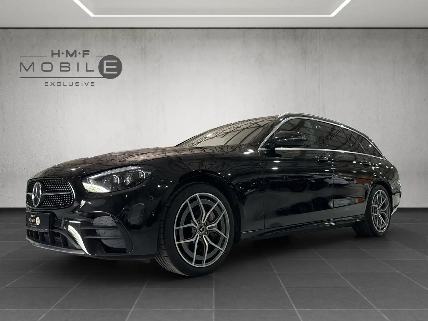 Mercedes-Benz E 400 d 4MATIC AMG LINE Massage 19 Zoll Noir - 1