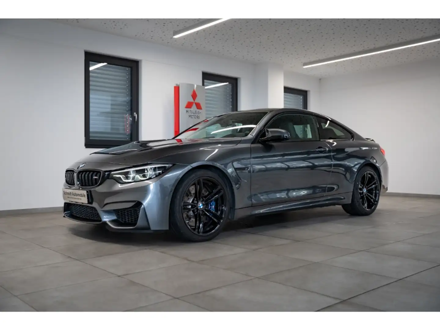BMW M4 Competition/Garantie/dt.Fzg/scheckheft/Carbon Gri - 1