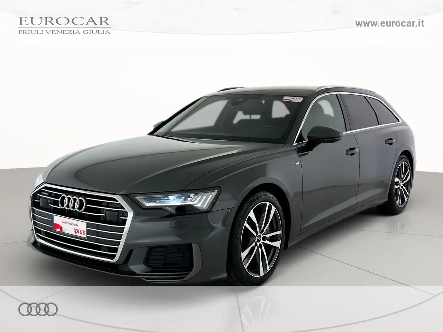 Audi A6 avant 45 3.0 tdi mhev business sport quattro s-tro Gris - 1
