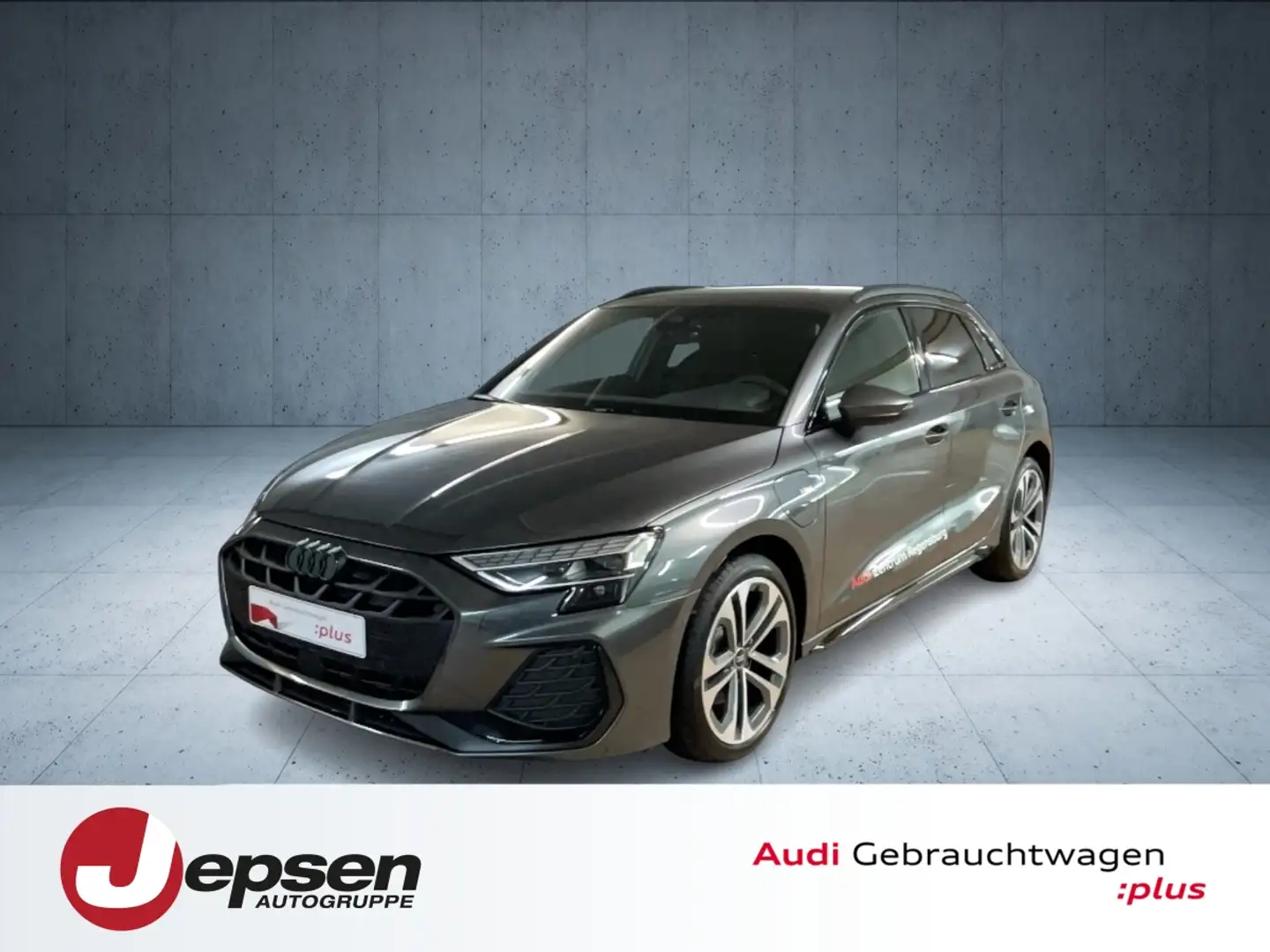 Audi A3 Sportback S line 40 TFSI e S tr. LED AHK Cam Grau - 1