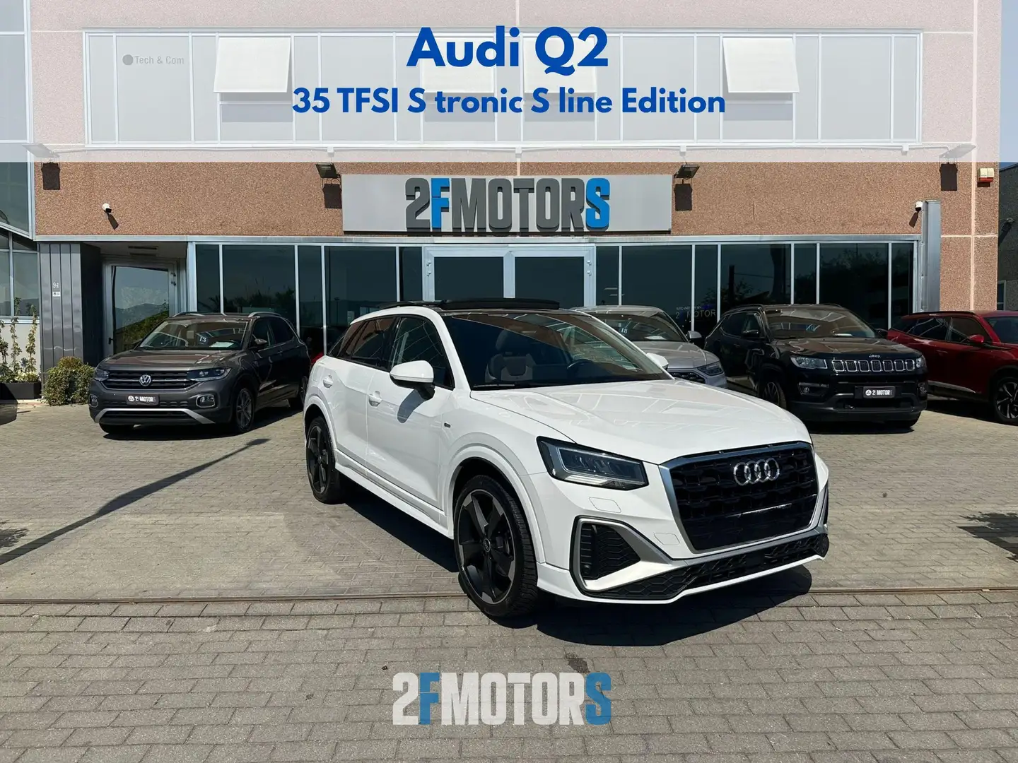 Audi Q2 35 1.5 tfsi Edition One S line s-tronic Bianco - 1