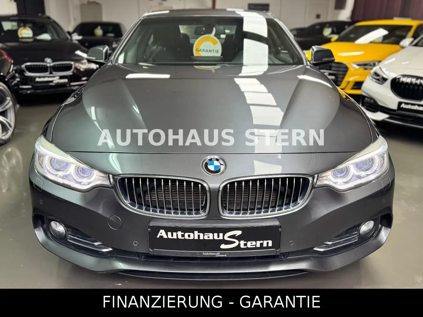 BMW 420 d Coupe Aut. Leder 18" Räder Navi Tempomat Grau - 2