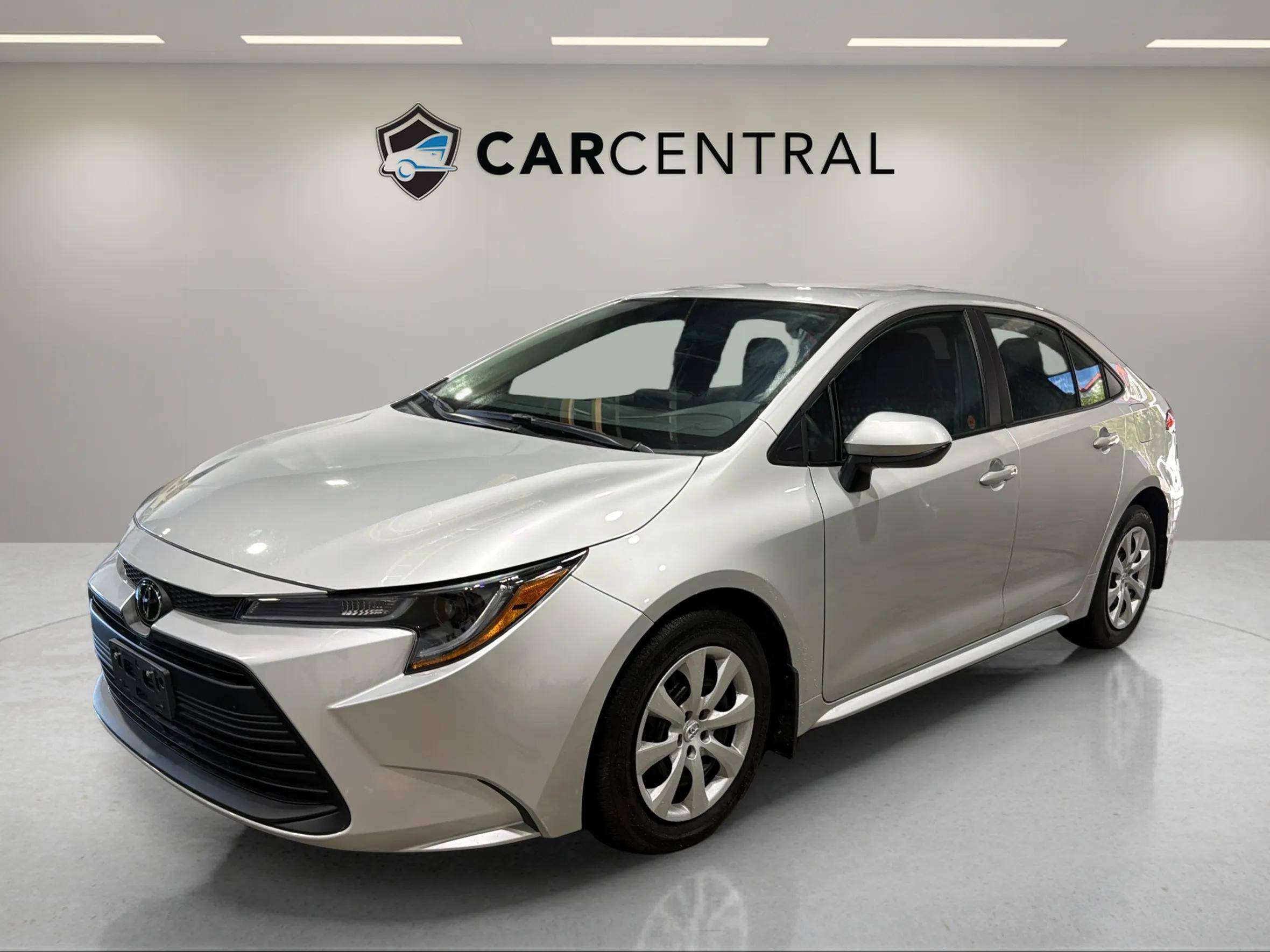 Silver 2025 Toyota Corolla Sedan Front-Wheel Drive Automatic