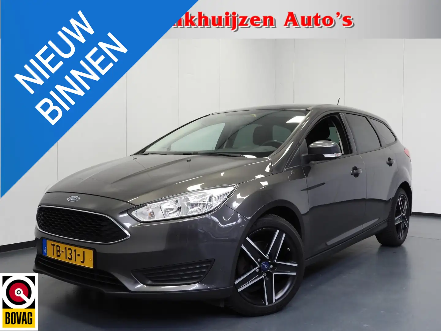 Ford Focus Wagon 1.0 EcoBoost Trend AIRCO/17"LMV! Gris - 1