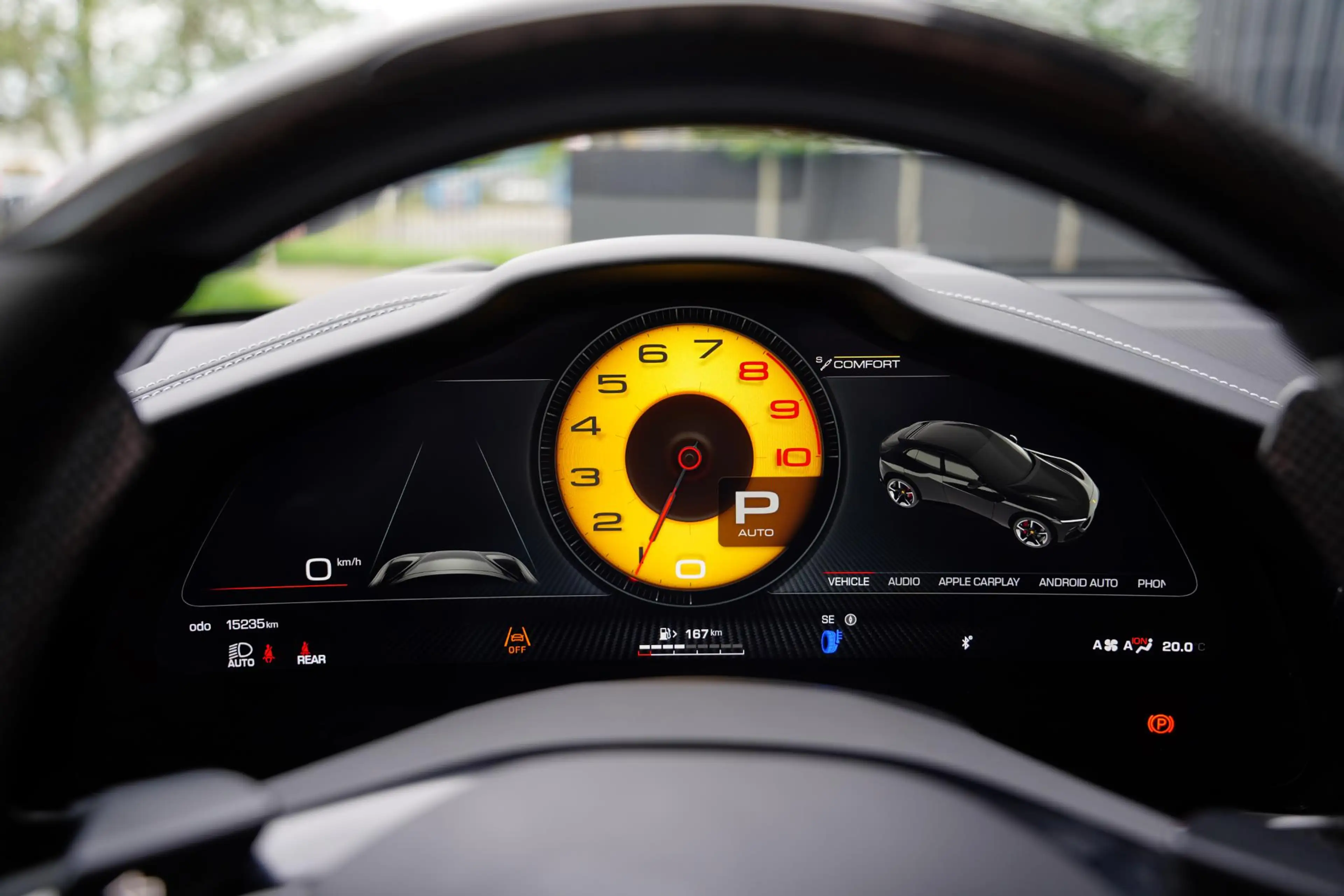 Ferrari Purosangue 6.5 V12 / Retrofit Steering Wheel / Full Carbon / — photo 9