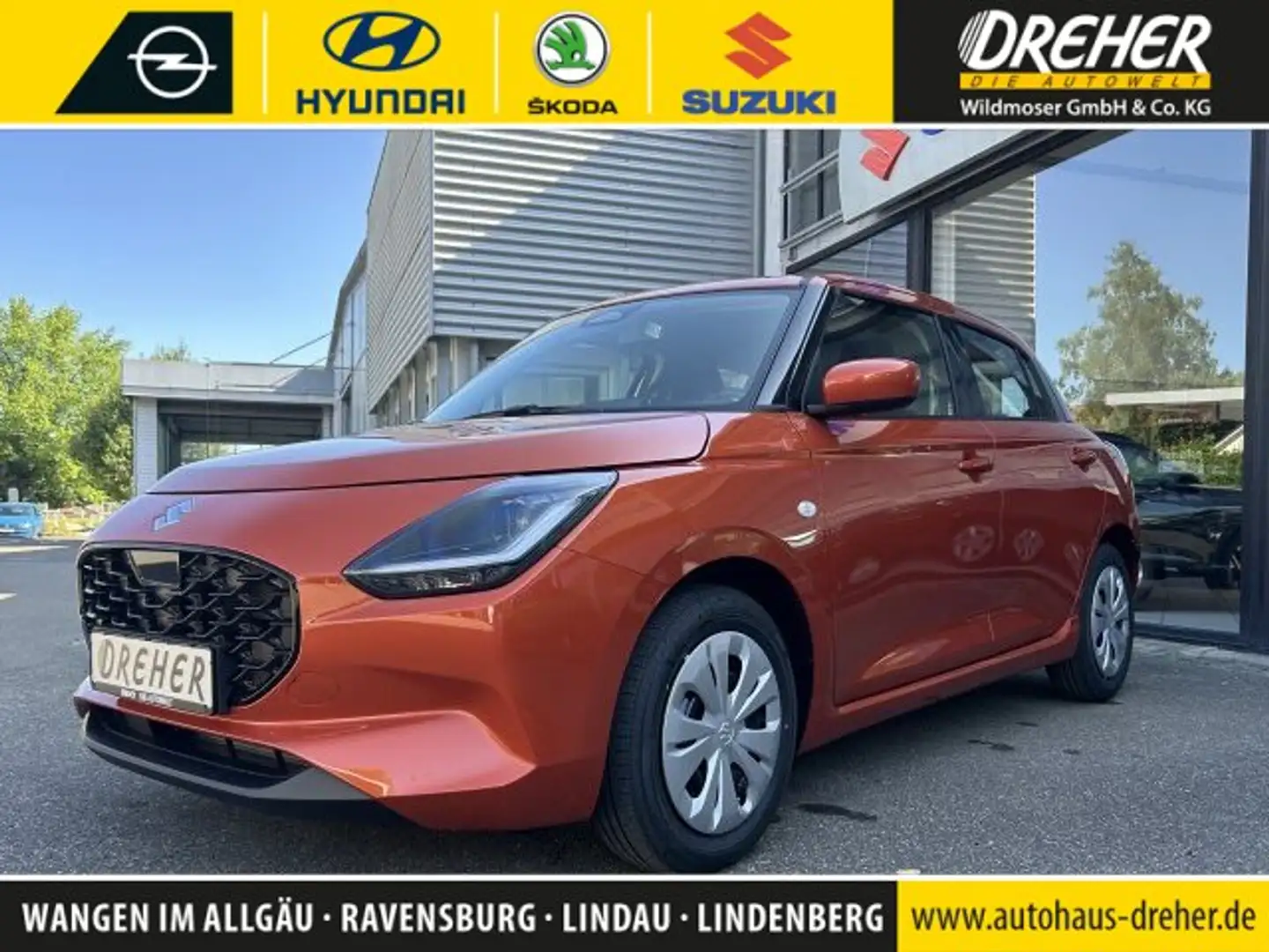Suzuki Swift Swift NEUES MODELL/ CLUB/ NAVI/ACC/Rü-KAM/ uvm Orange - 1